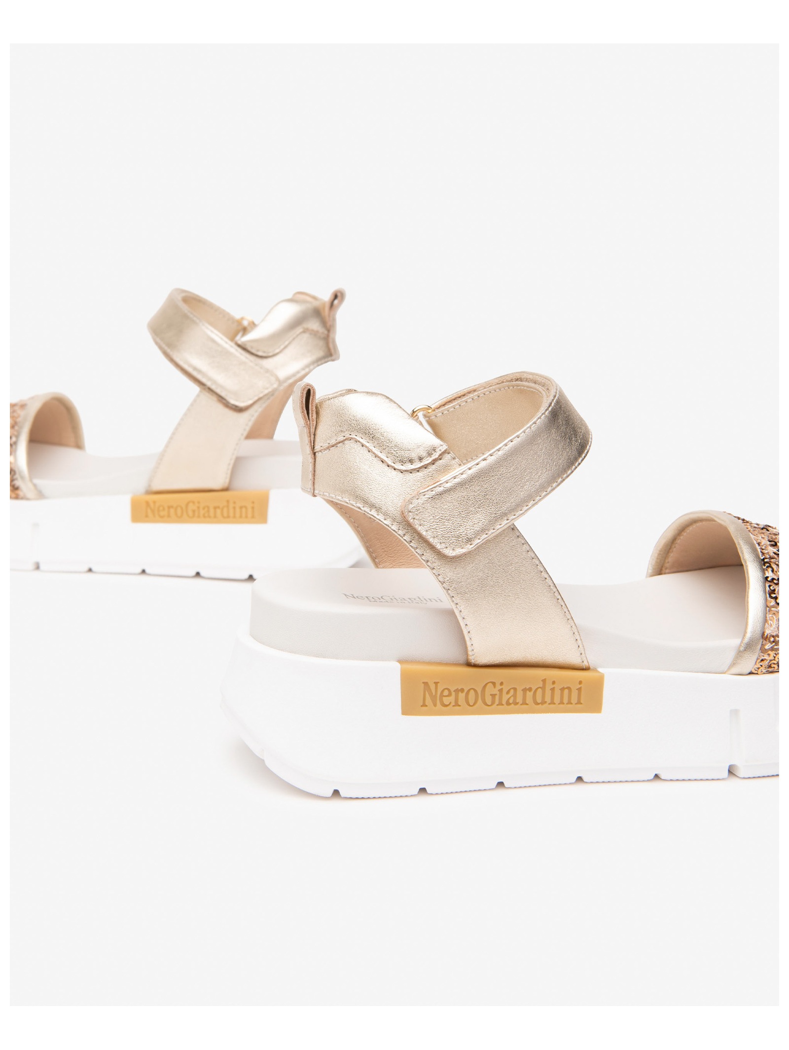 Nero Giardini Riemchensandale »Nero Giardini Sandalen Lederimitat/Textil«