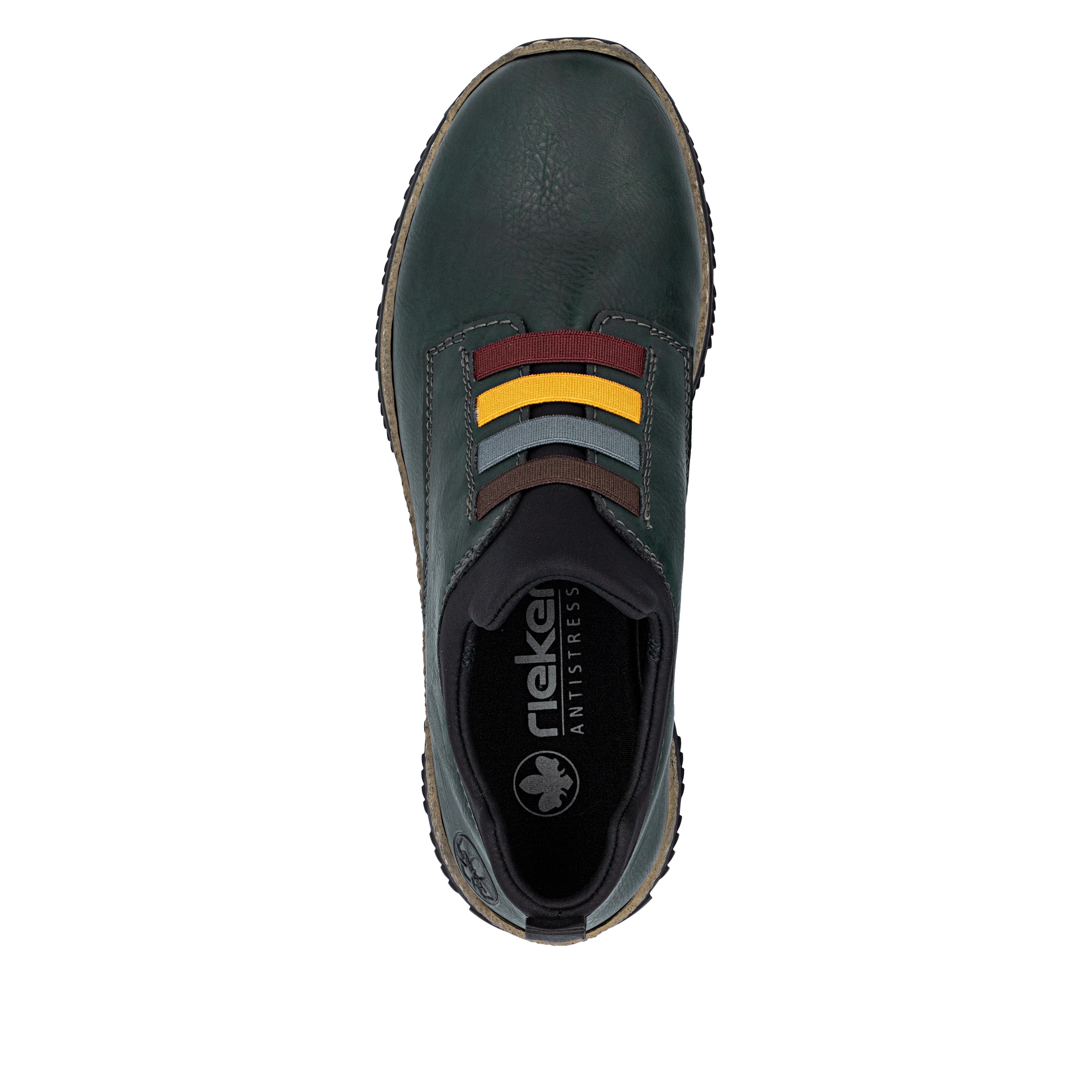 Rieker Slip-On Sneaker, Slipper, Schlupfschuh, Freizeitschuh, Halbschuh mit Anziehlasche