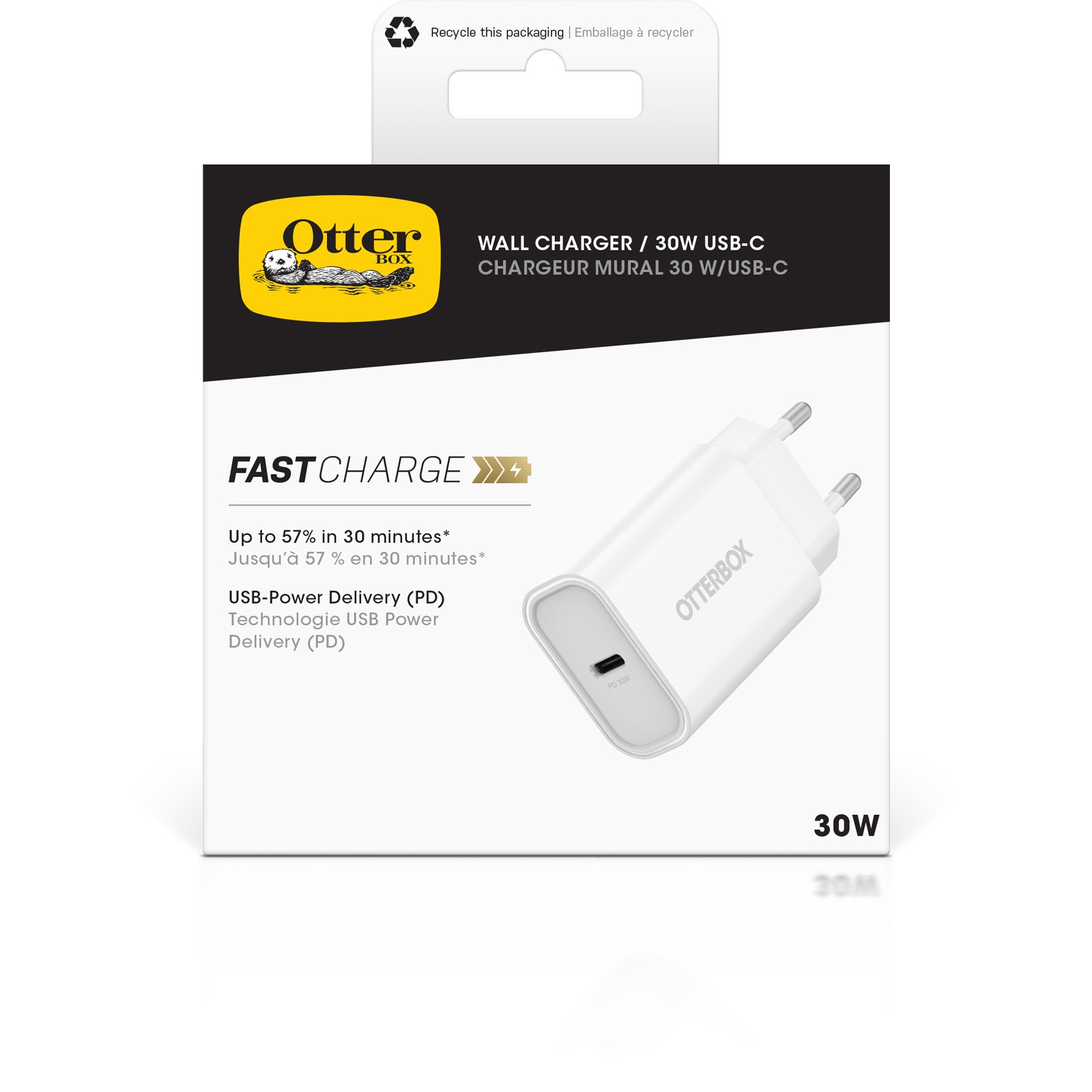 Otterbox USB-Ladegerät »Wall Charger 30W USB-C«, USB-Power Delivery (PD)