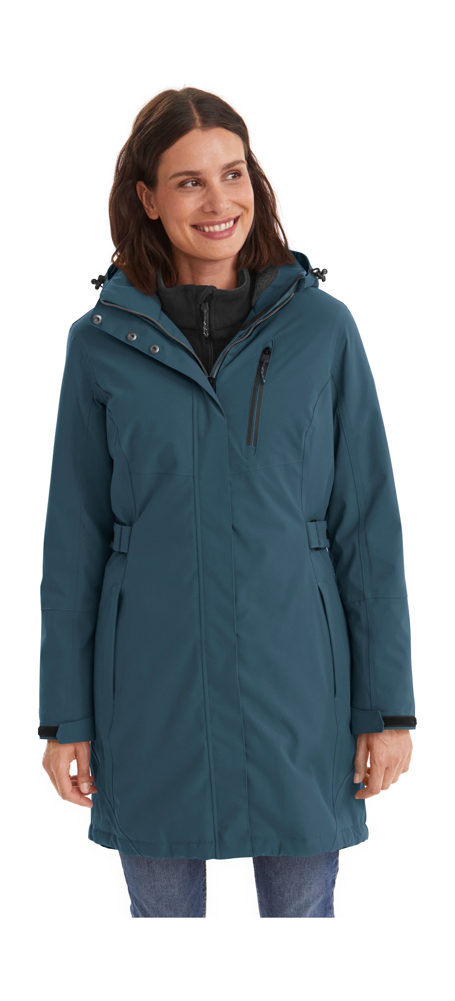 Killtec Parka "KOW 165 WMN PRK", Wasser- und winddichter Parka mit Teddyfle günstig online kaufen
