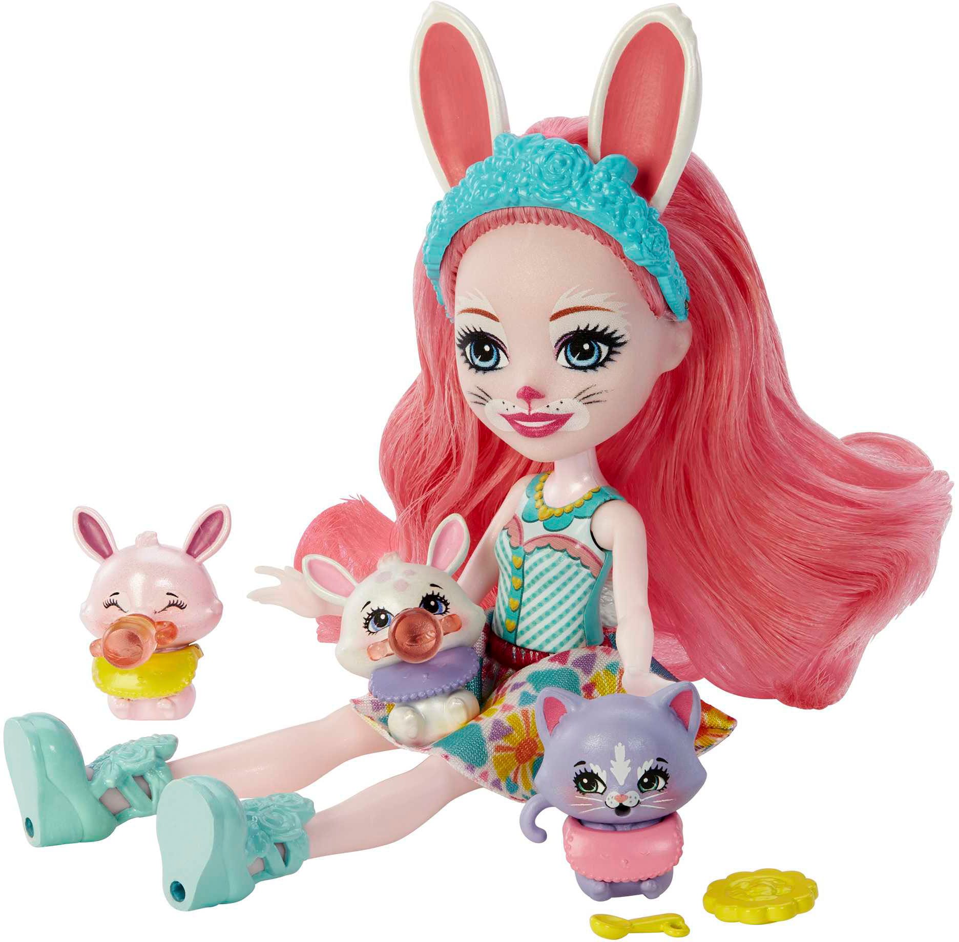 Enchantimals Minipuppe »Enchantimals Baby Best Friends, Bree Bunny«