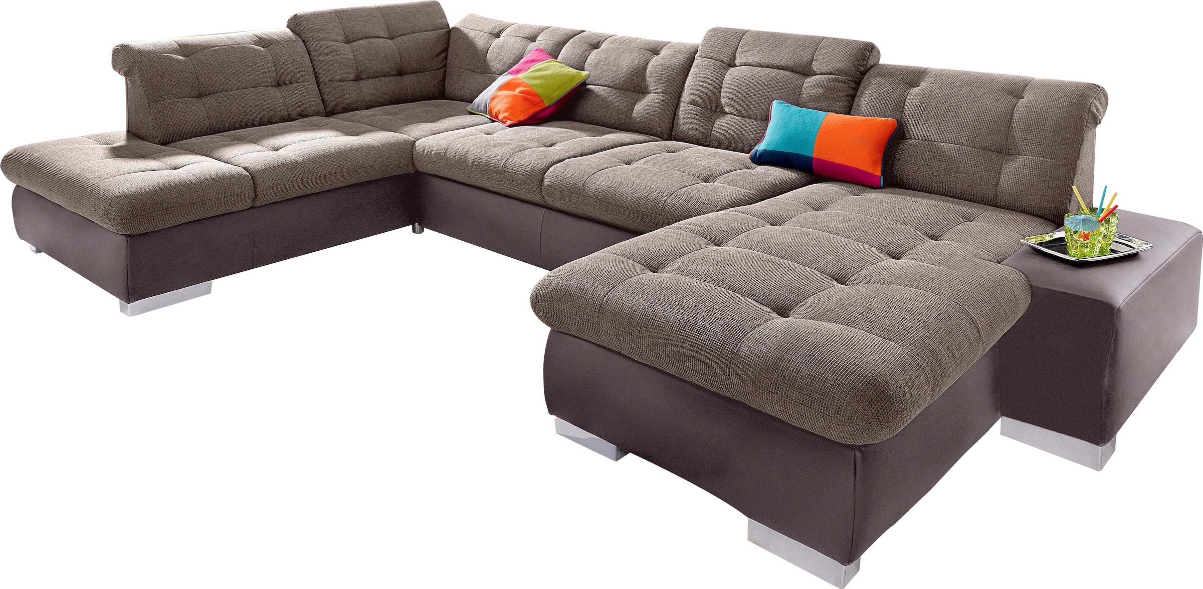sit&more Wohnlandschaft »Palomino U-Form«, wahlweise in XL oder XXL