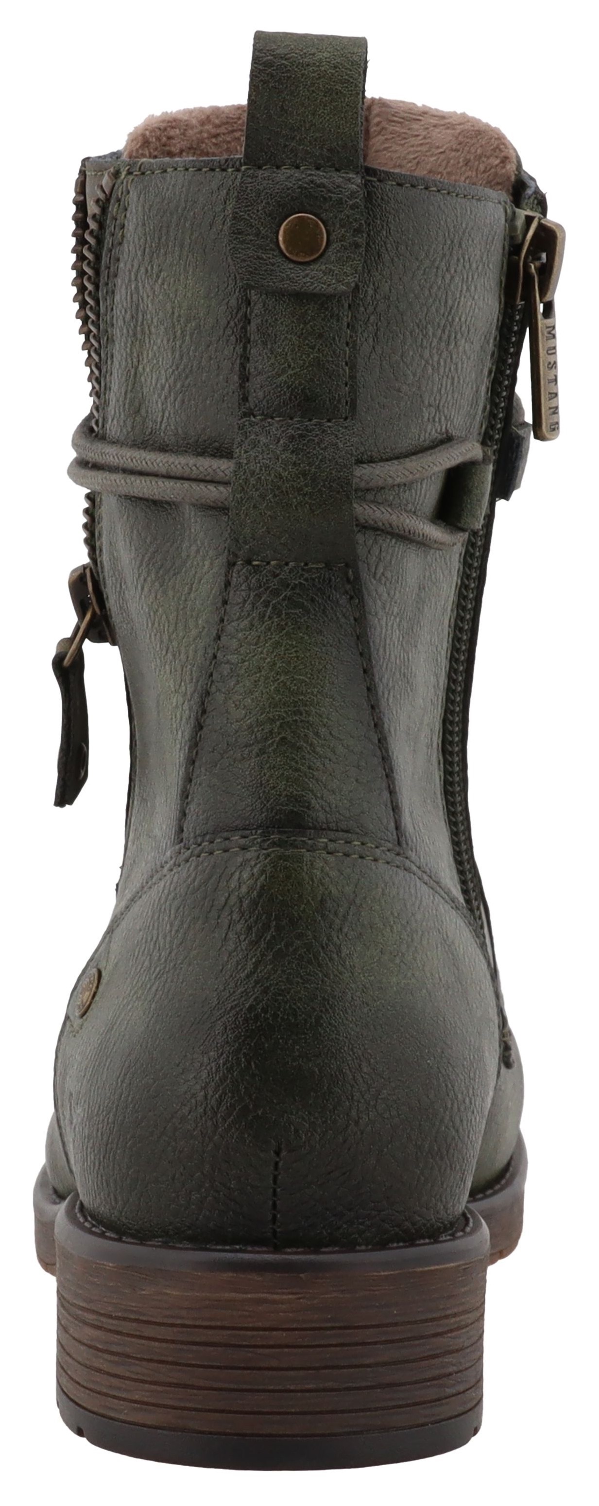 Mustang Shoes Winterstiefelette "Elfi" Winterstiefel mit Reißverschluss und günstig online kaufen