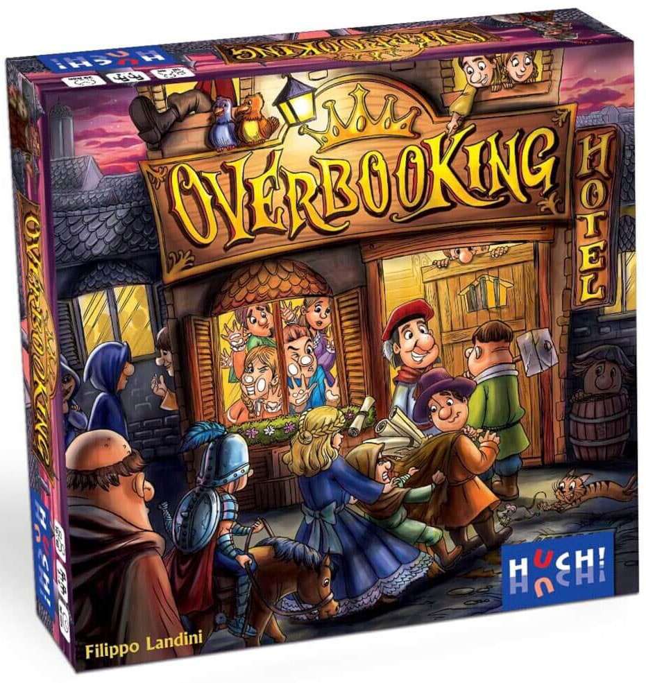 Huch! Spiel »OverbooKing«, Made in Germany