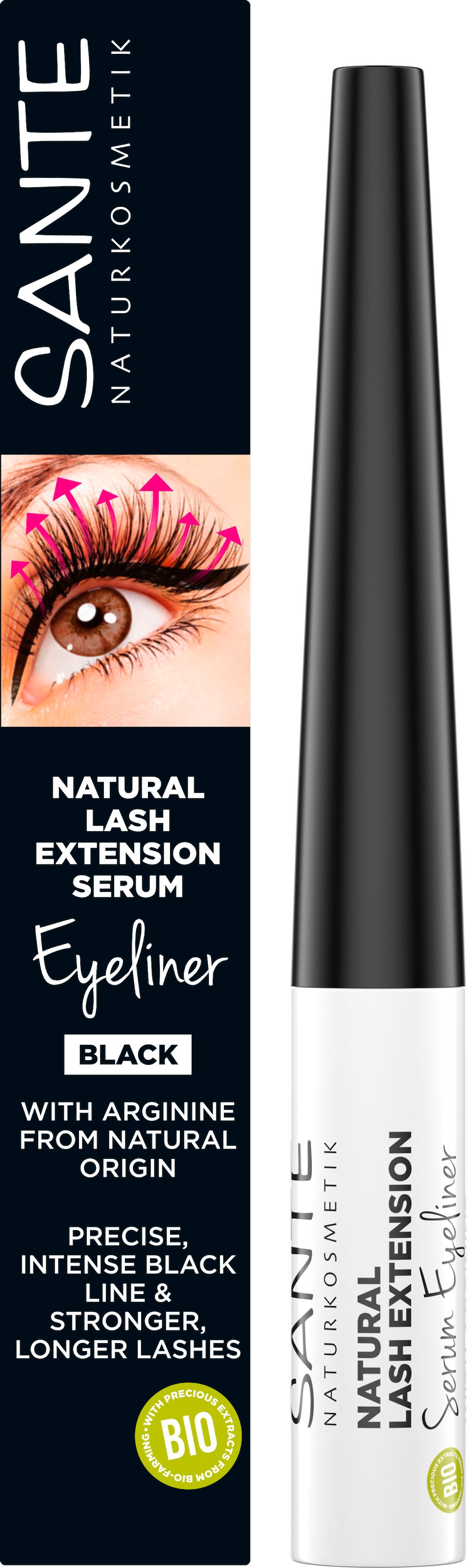 SANTE Eyeliner »Lash Eyeliner« Extension Serum