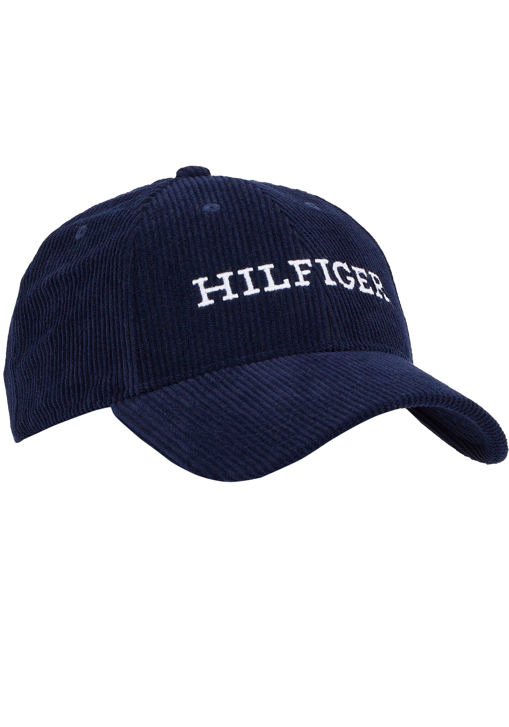 Tommy Hilfiger Baseball Cap »MONOTYPE CORDOROY CAP« auf Rechnung bestellen  | BAUR