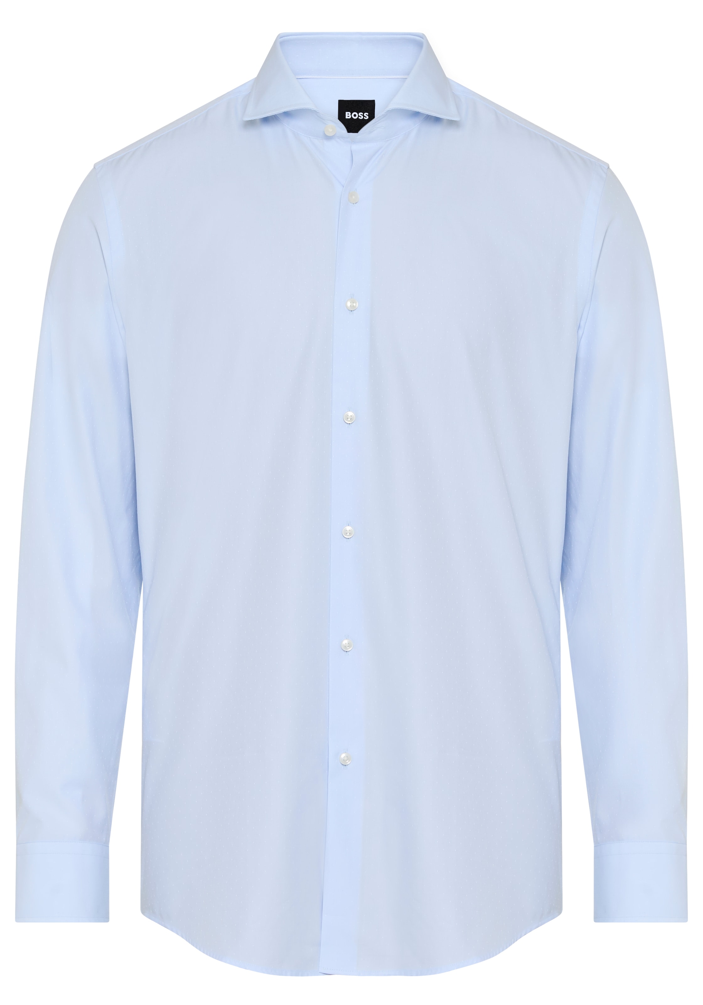 BOSS Businesshemd Kentkragen, Regular Fit, Baumwollmischung günstig online kaufen