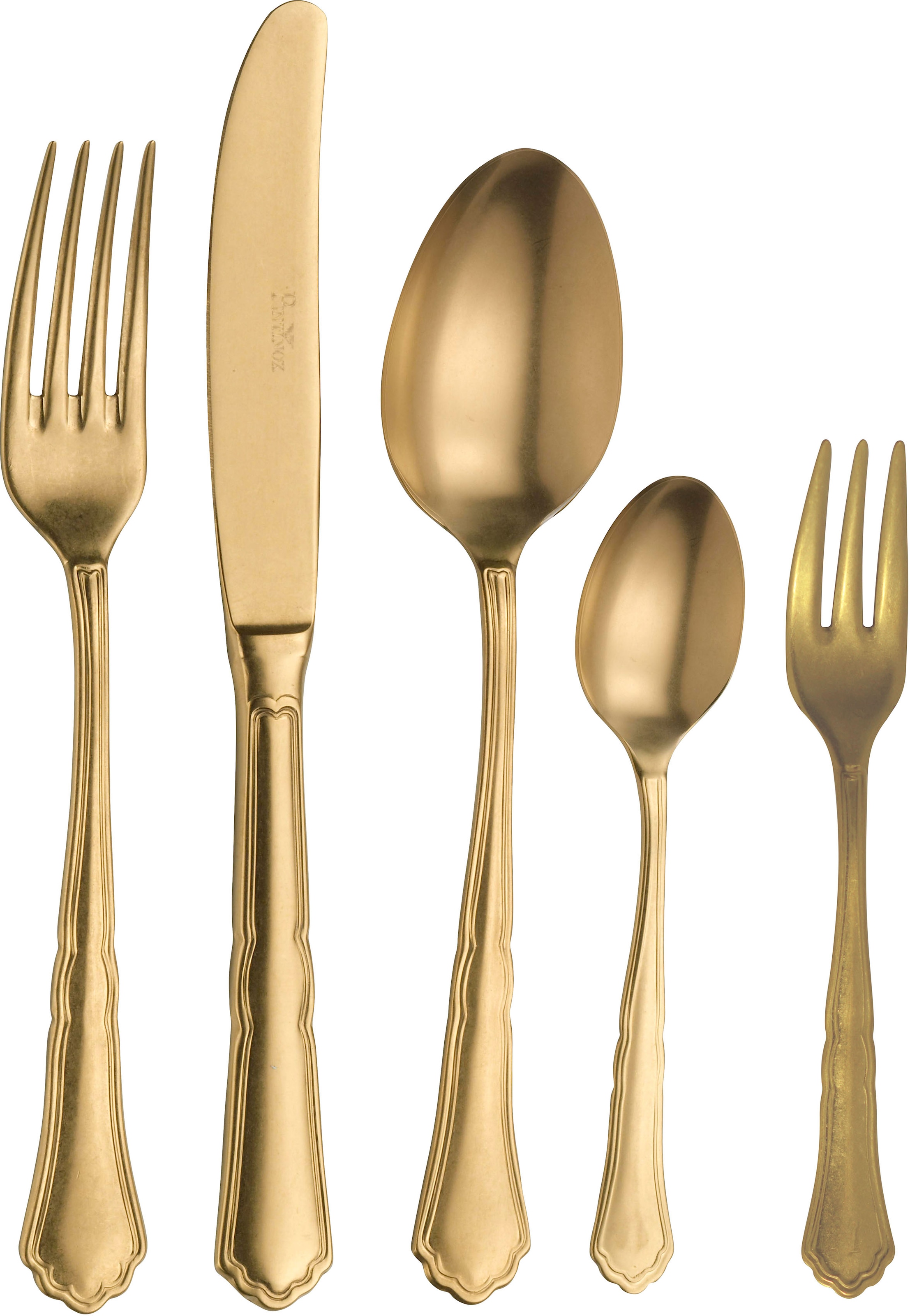 PINTINOX Besteck-Set "Settecento Alchemique Gold" Optik Gold SW PVD Beschic günstig online kaufen