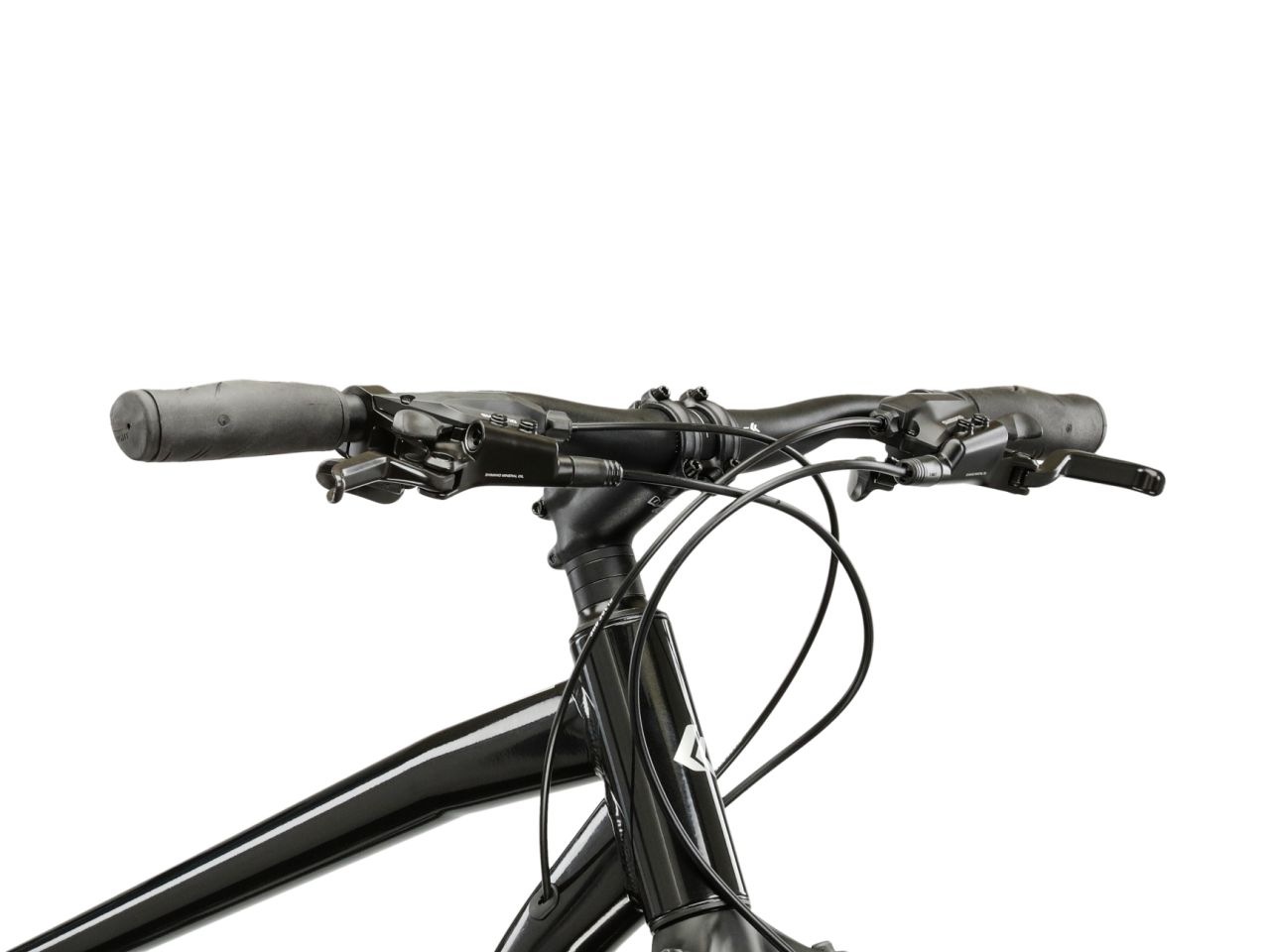 Kross Crossrad »KROSS Crossrad Herren 28" Evado 4.0 schwarz 16 Gänge« 16 Gang Shimano ACERA M3020 Schaltwerk Kettenschaltung