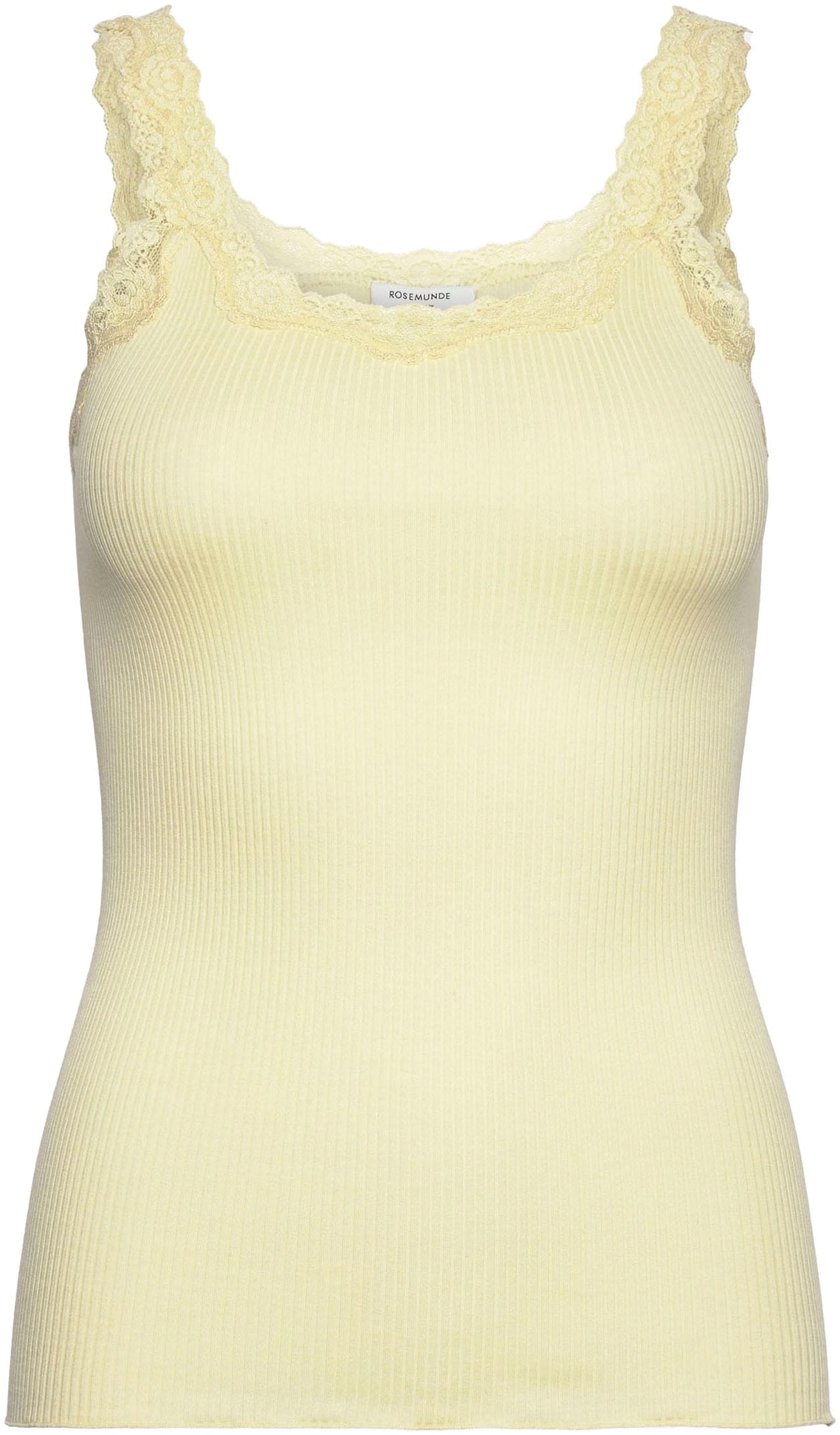 rosemunde Tanktop "Babette Silk Top", wunderschöner, umgedrehter Vintage-Sp günstig online kaufen