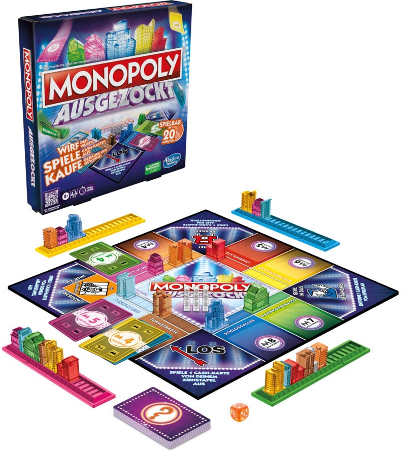 Spiel »Hasbro Gaming, Monopoly Ausgezockt«