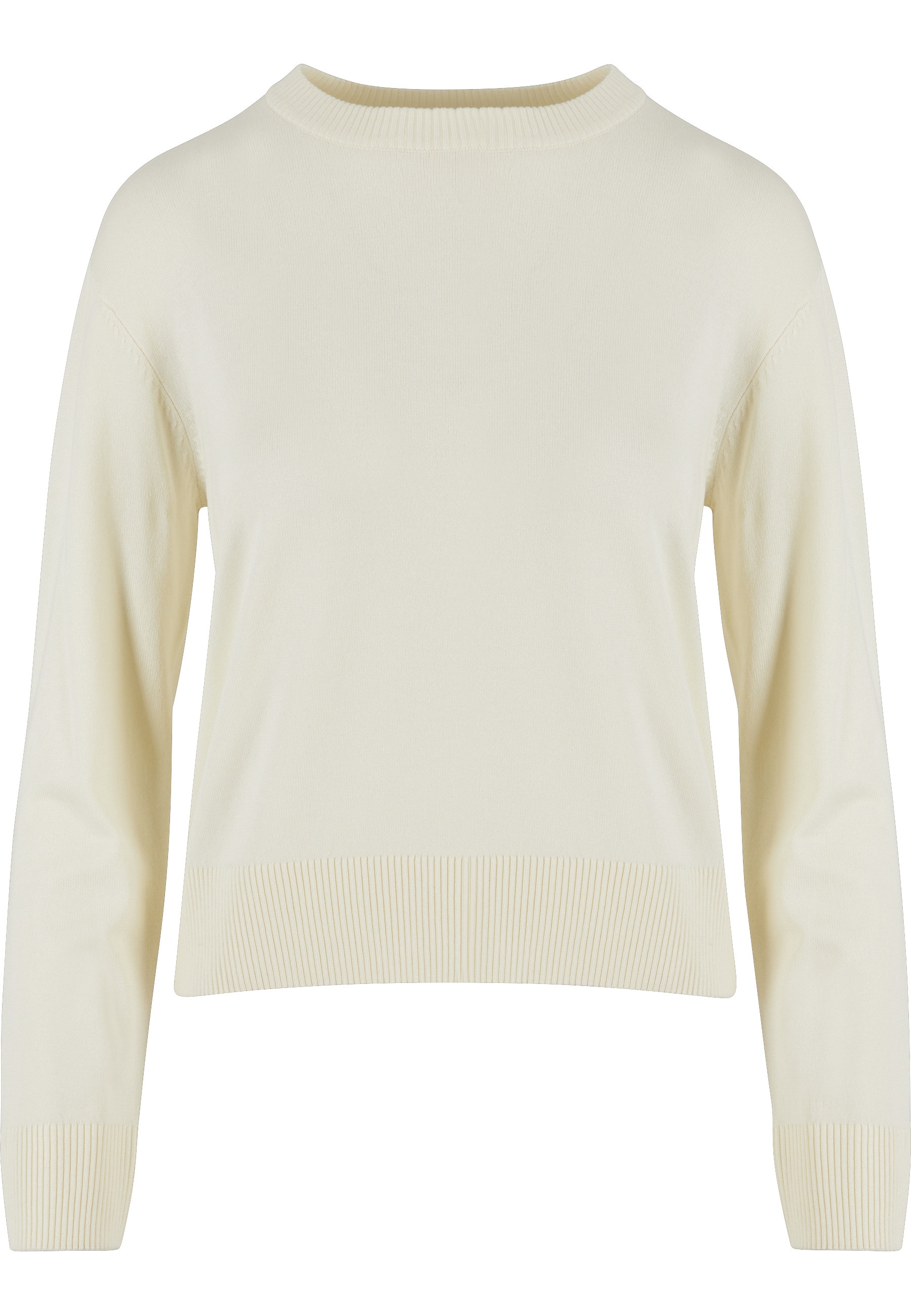 URBAN CLASSICS Rundhalspullover "Urban Classics Damen Ladies Knitted Roundneck Sweater" 1