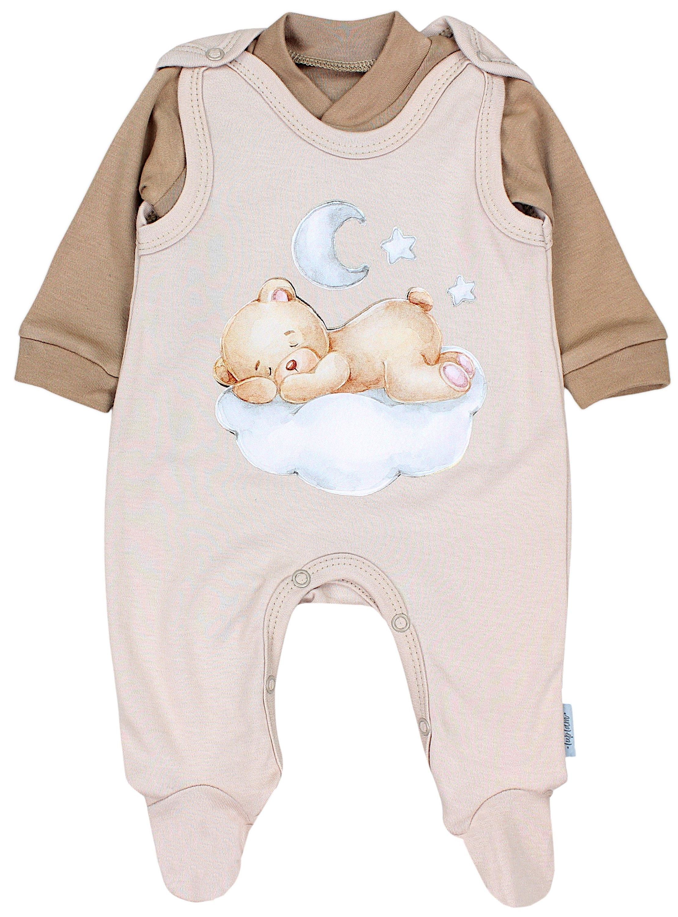 TupTam Strampler "Set Baby Unisex Strampler-Set mit Aufdruck Spruch 2-tlg"