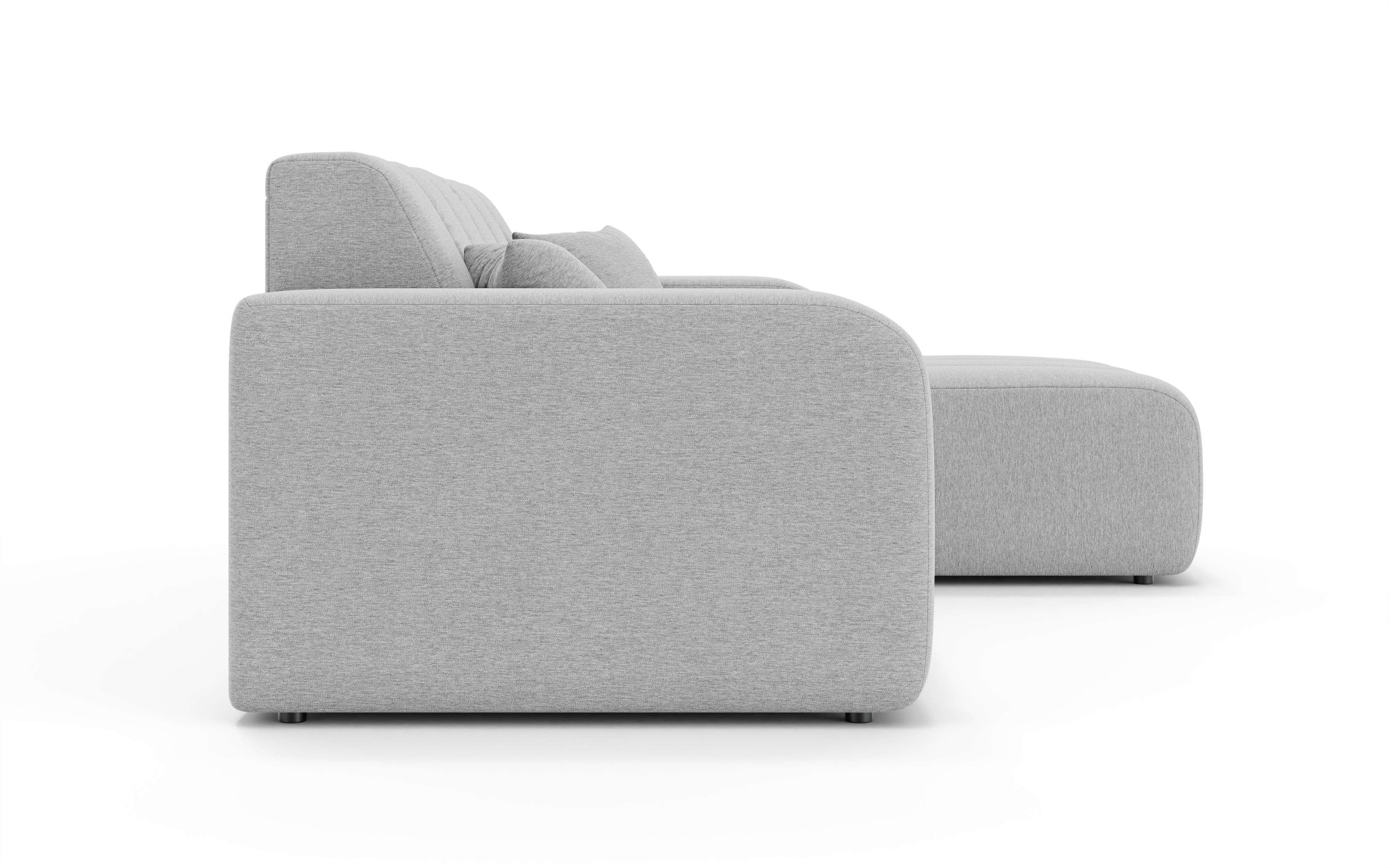 INOSIGN Ecksofa »CASSY L-Form, Schlafsofa mit Bettkasten, Maße B/T/H: 245/165/88 cm«, mit 2 Rückenkissen, Recamiere rechts oder links bestellbar