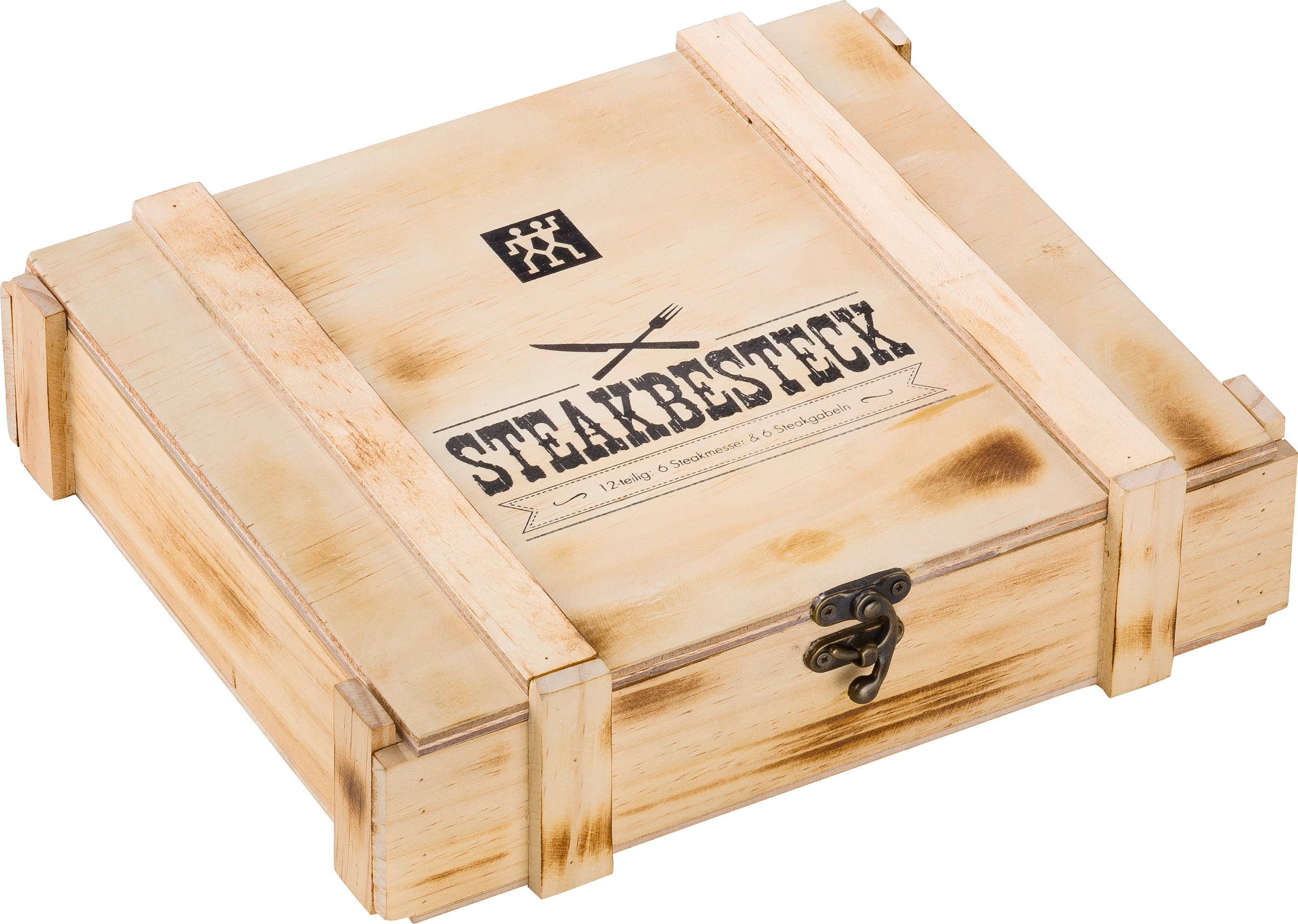 Zwilling Steakbesteck »Specials«, (Set, 12 tlg.), 18/10 Edelstahl, Rostfrei, Poliert, für bis zu sechs Personen
