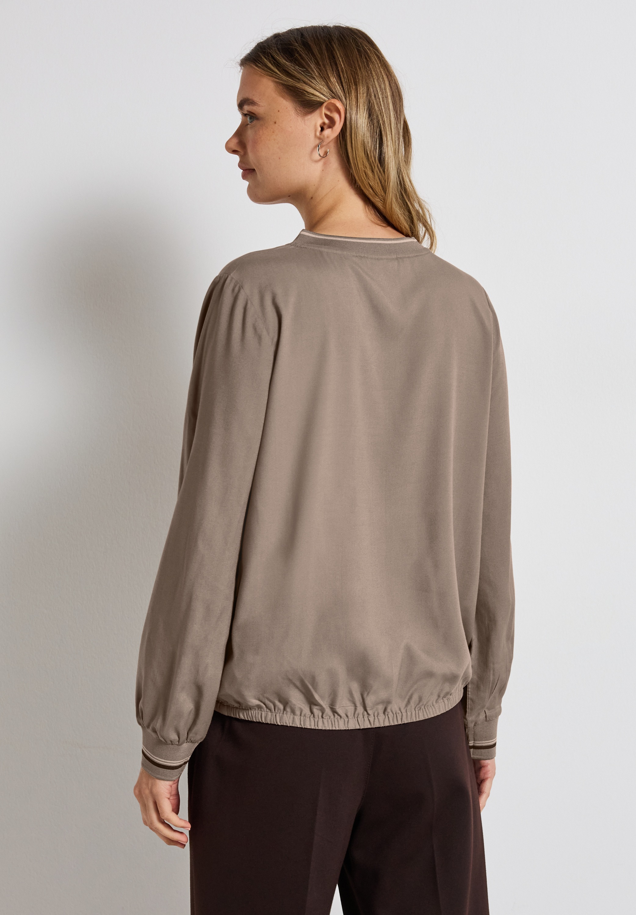 STREET ONE Langarmbluse aus softer Viskose günstig online kaufen