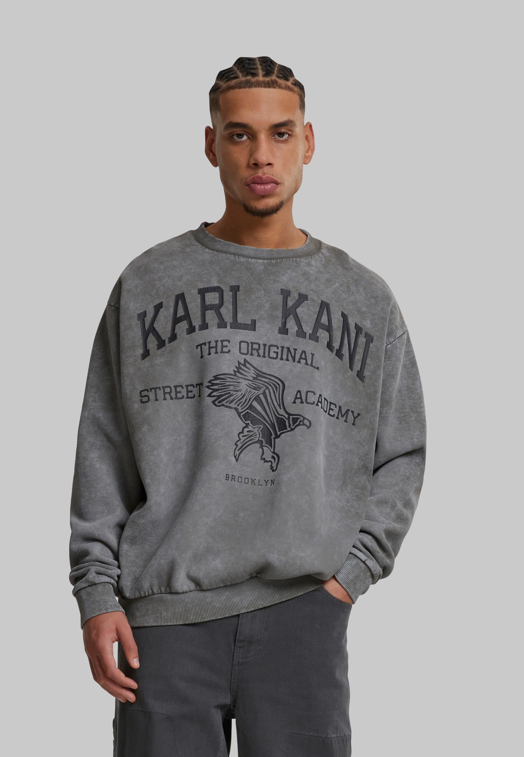 Karl Kani Rundhalspullover »Karl Kani Karl Kani Kani Street Academy OS Crew«, (1 tlg.)