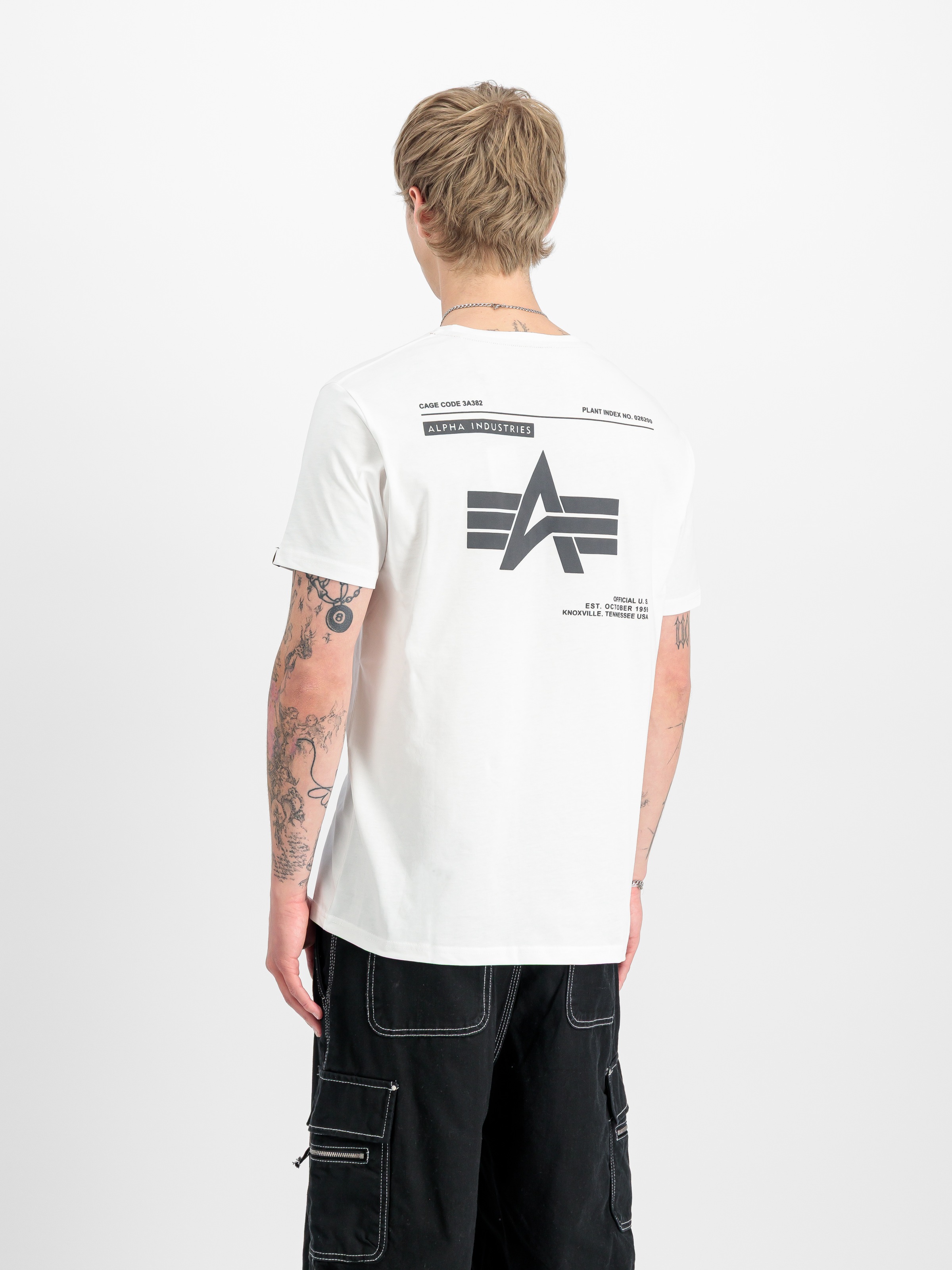 Alpha Industries Rundhalsshirt "Label T BP" günstig online kaufen