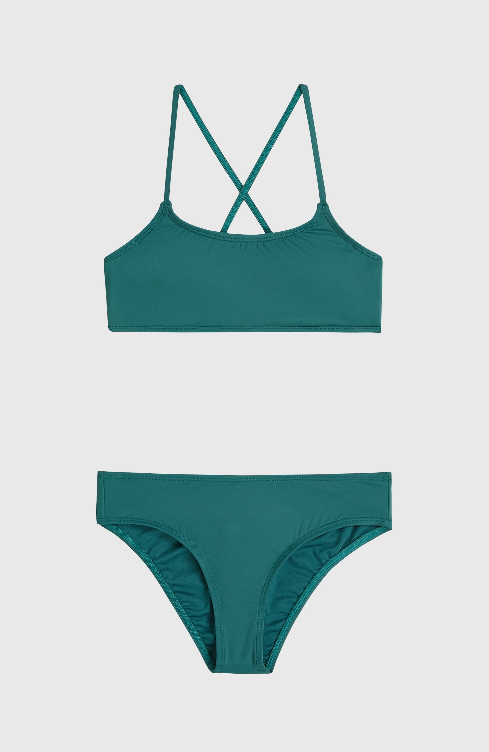 ONeill Bandeau-Bikini "ESSENTIALS BRALETTE BIKINI SET" 2 Stk. 2-teiliges Bikini-Set, mit festen Trägern, gut abdeckendes Höschen