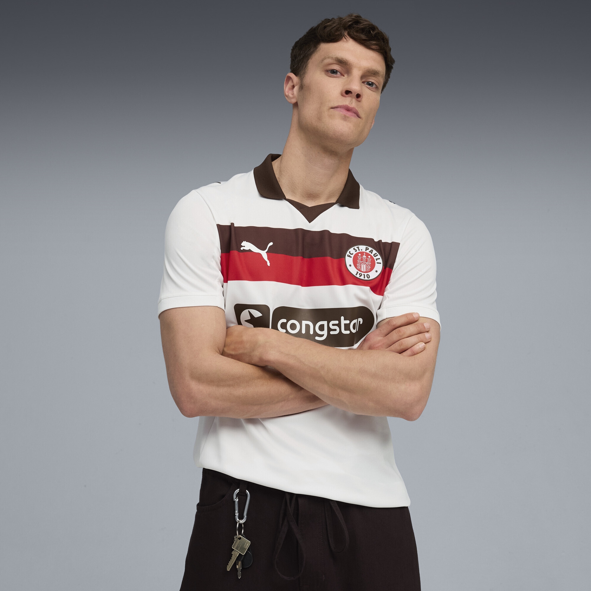 PUMA Poloshirt »FC St. Pauli 25/26 Auswärtstrikot Herren«