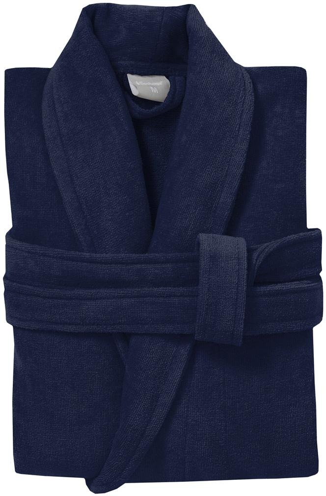 Seahorse Bademantel »Seahorse Pure Unisex«, (1 St.), Langarm, aufgesetzte Taschen