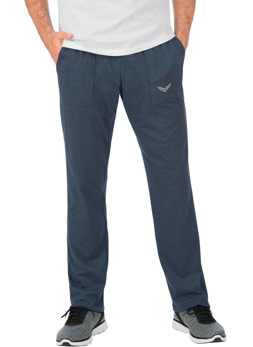 Trigema Jerseyhose "TRIGEMA Hose DELUXE Baumwolle" günstig online kaufen