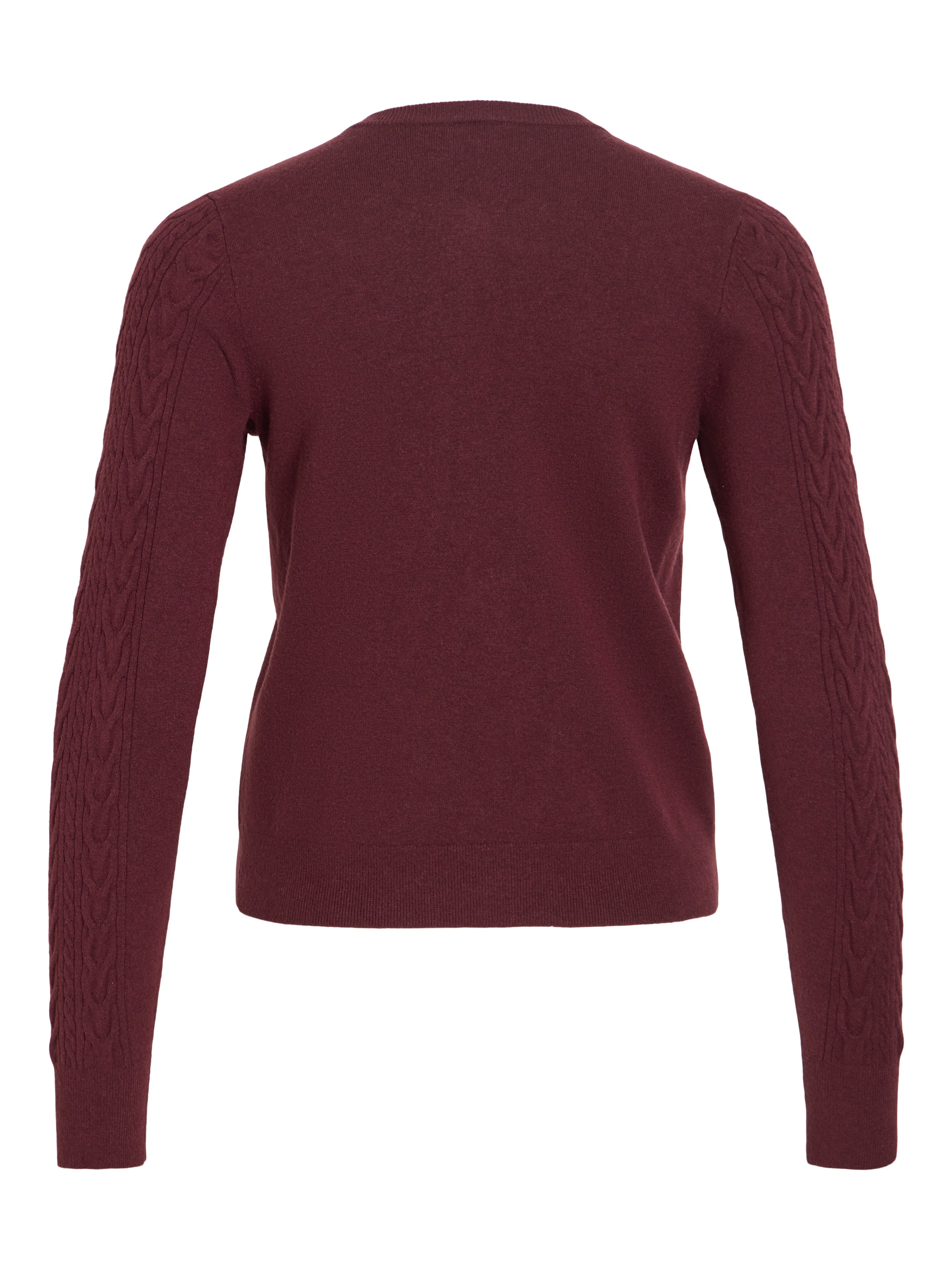 Vila Strickjacke »VIKERRY CABLE L/S KNIT CARDIGAN-NOOS« Materialmix, normal geschnitten
