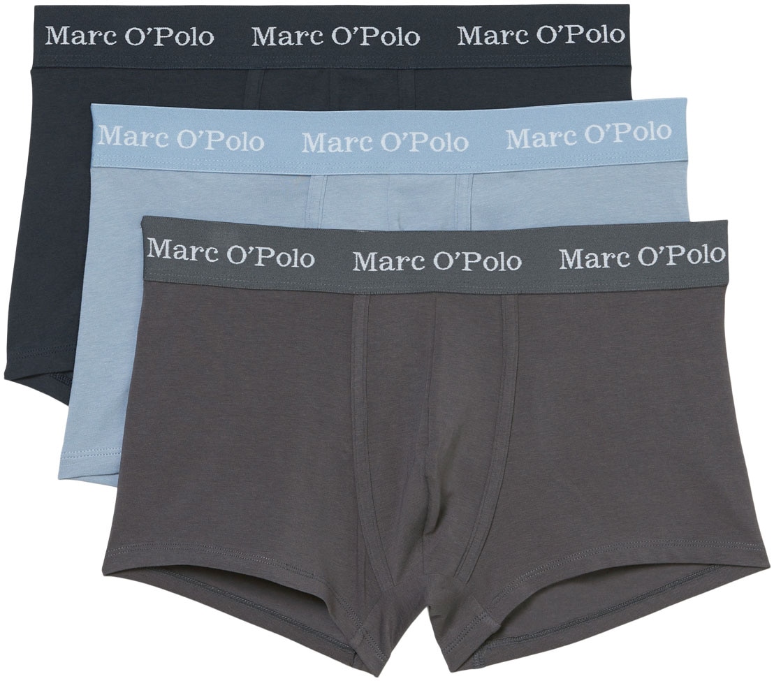 Marc OPolo Trunk "Essentials", (3er Pack), mit Logo-Bund günstig online kaufen