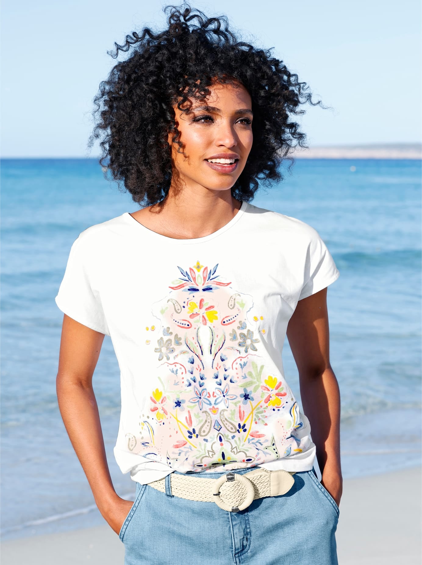 heine T-Shirt "T-Shirt" 1 Stk. tlg. günstig online kaufen