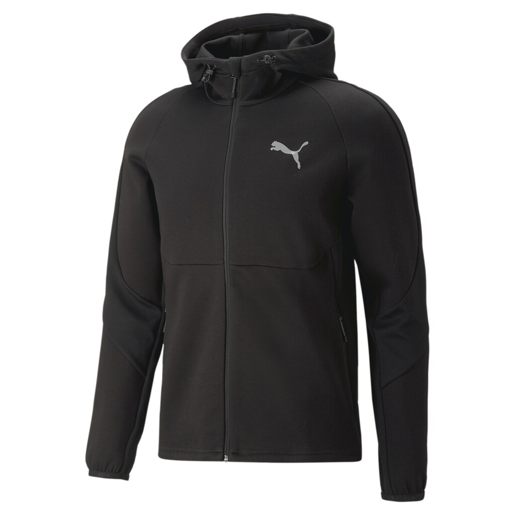 PUMA Sweatshirt »evoStripe Reißverschluss-Hoodie Herren«