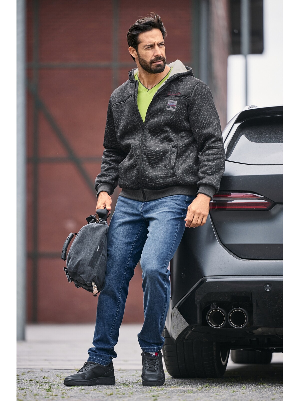 Jan Vanderstorm Kapuzensweatjacke »Sweatjacke MIKRIKSON«