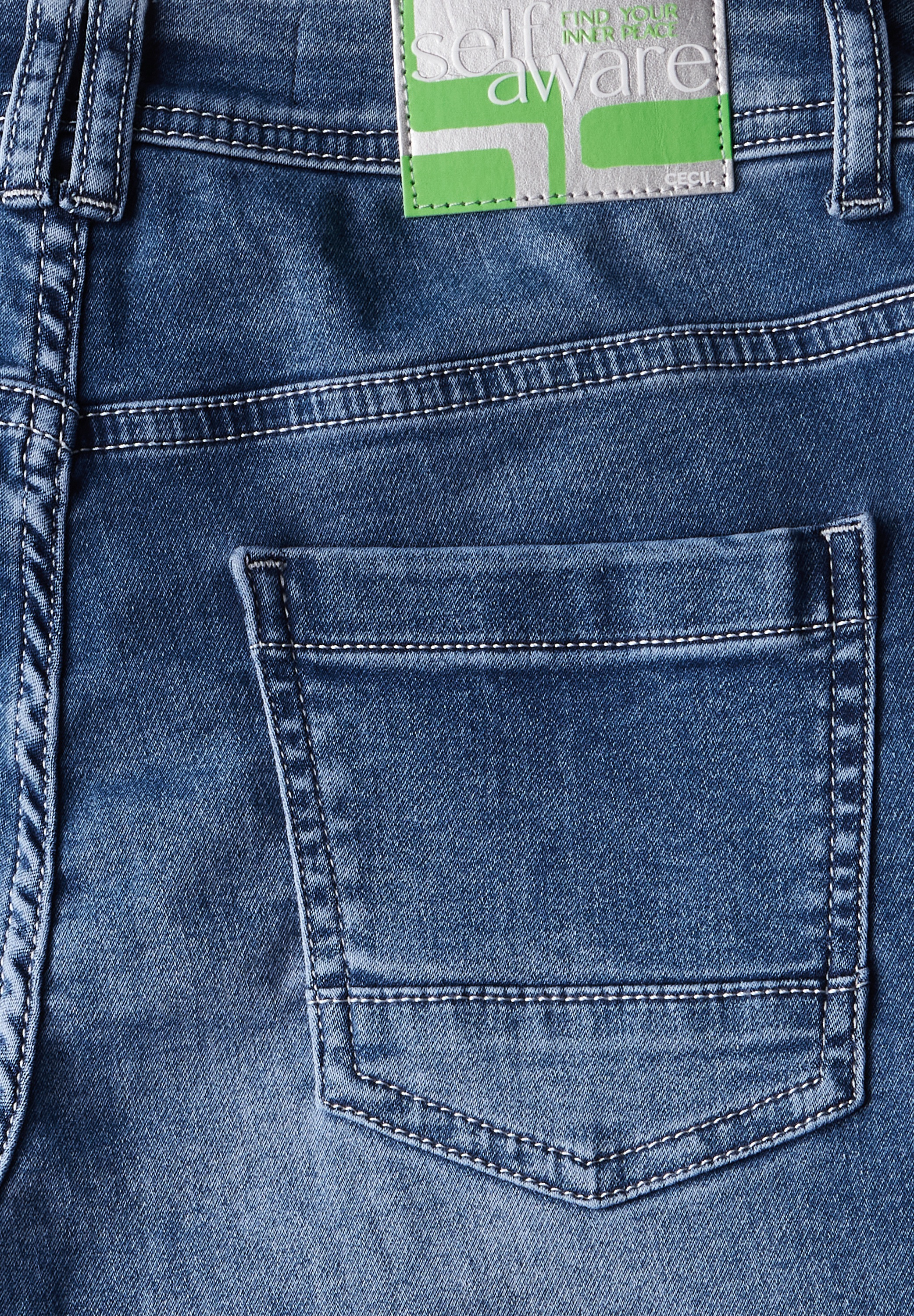 STREET ONE Loose-fit-Jeans, High Waist
