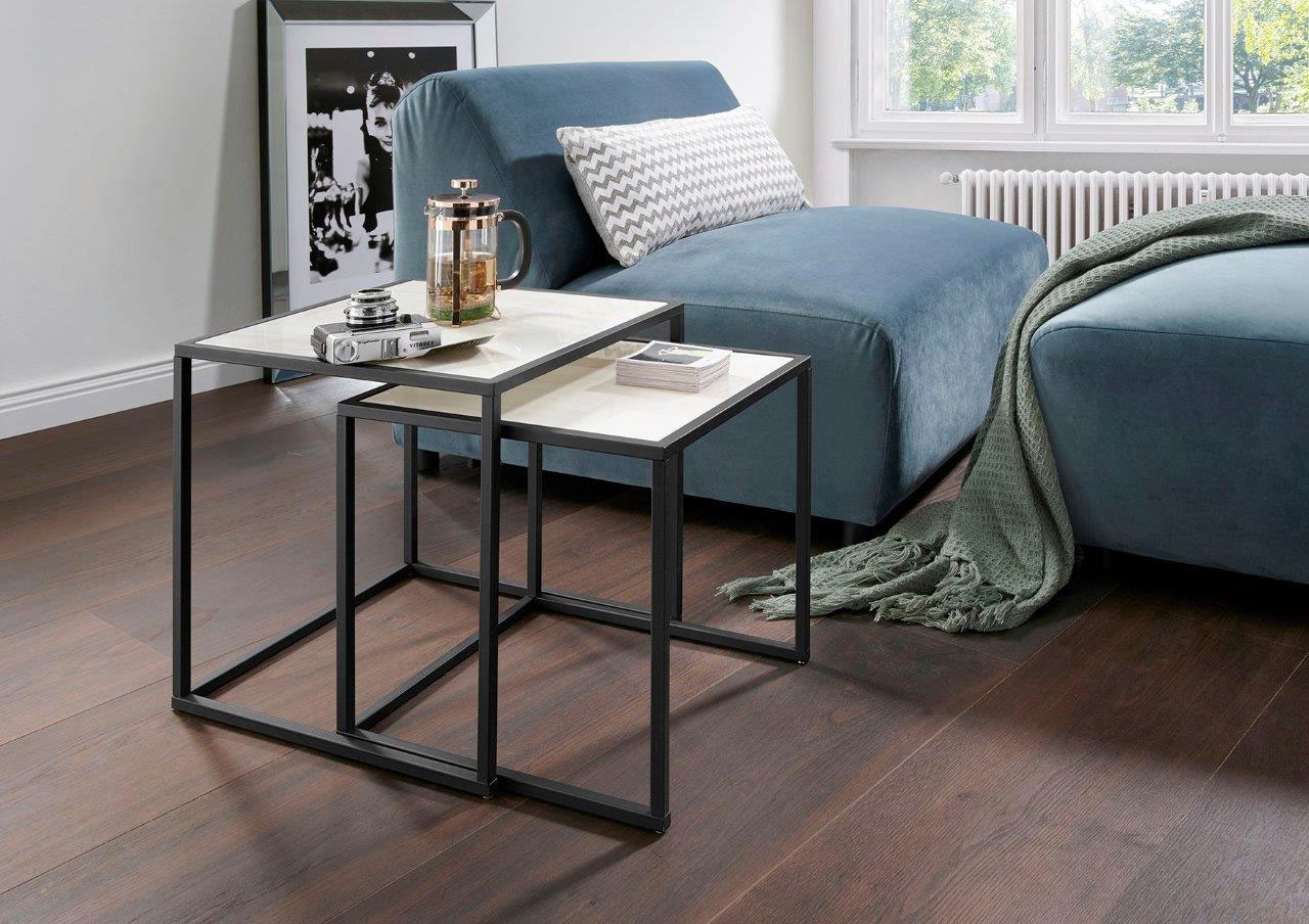 Paroli Couchtisch Set, 2 tlg. quadra günstig online kaufen