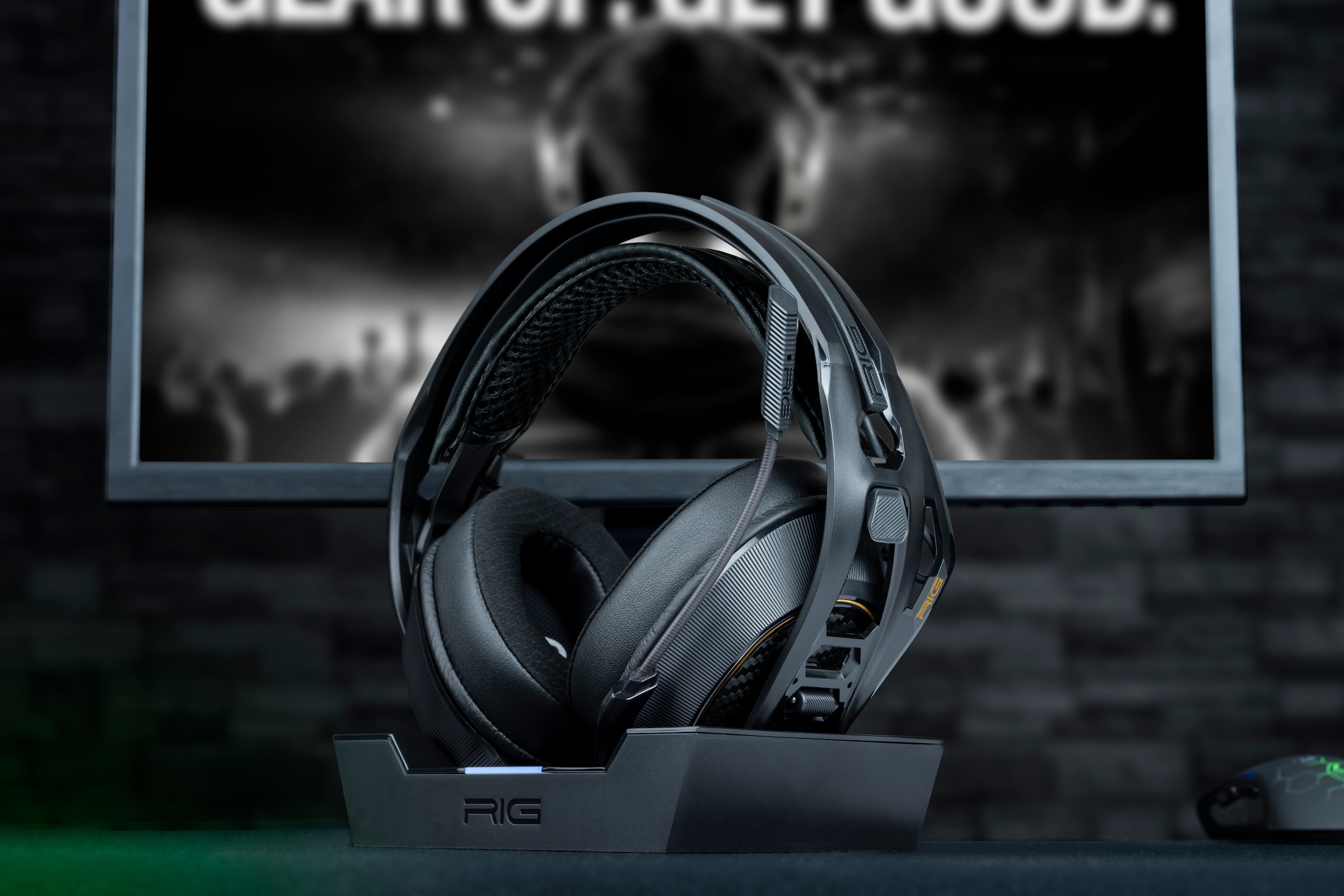 nacon Gaming-Headset »RIG 800 PRO HD, schwarz, USB, kabellos, Dolby Atmos«, kompatibel mit PC, PS4 und PS5