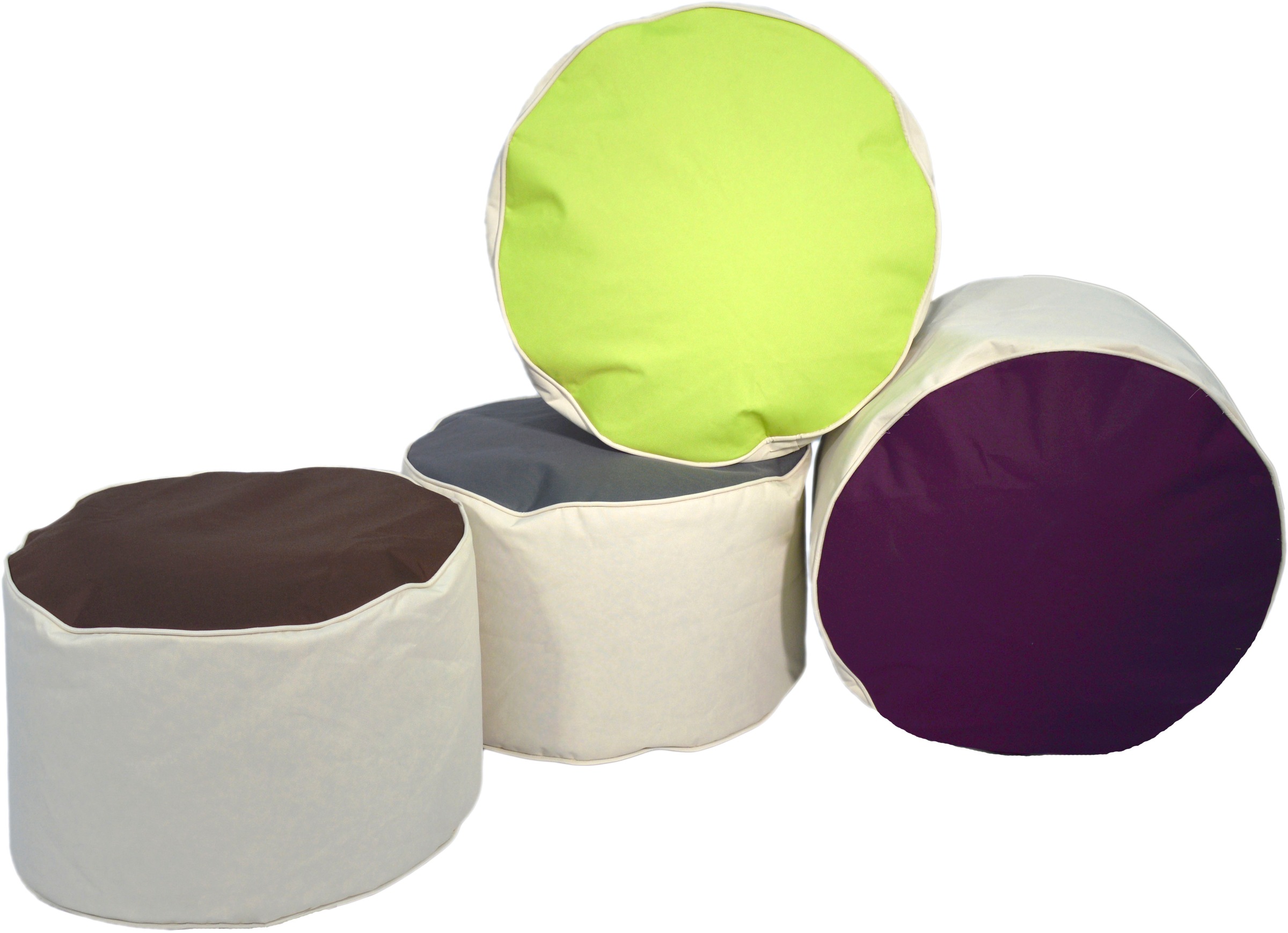 KiNZLER Sitzsack "Sitzhocker BICO" 1 Stk. tlg. zweifarbig, Outdoor geeignet günstig online kaufen