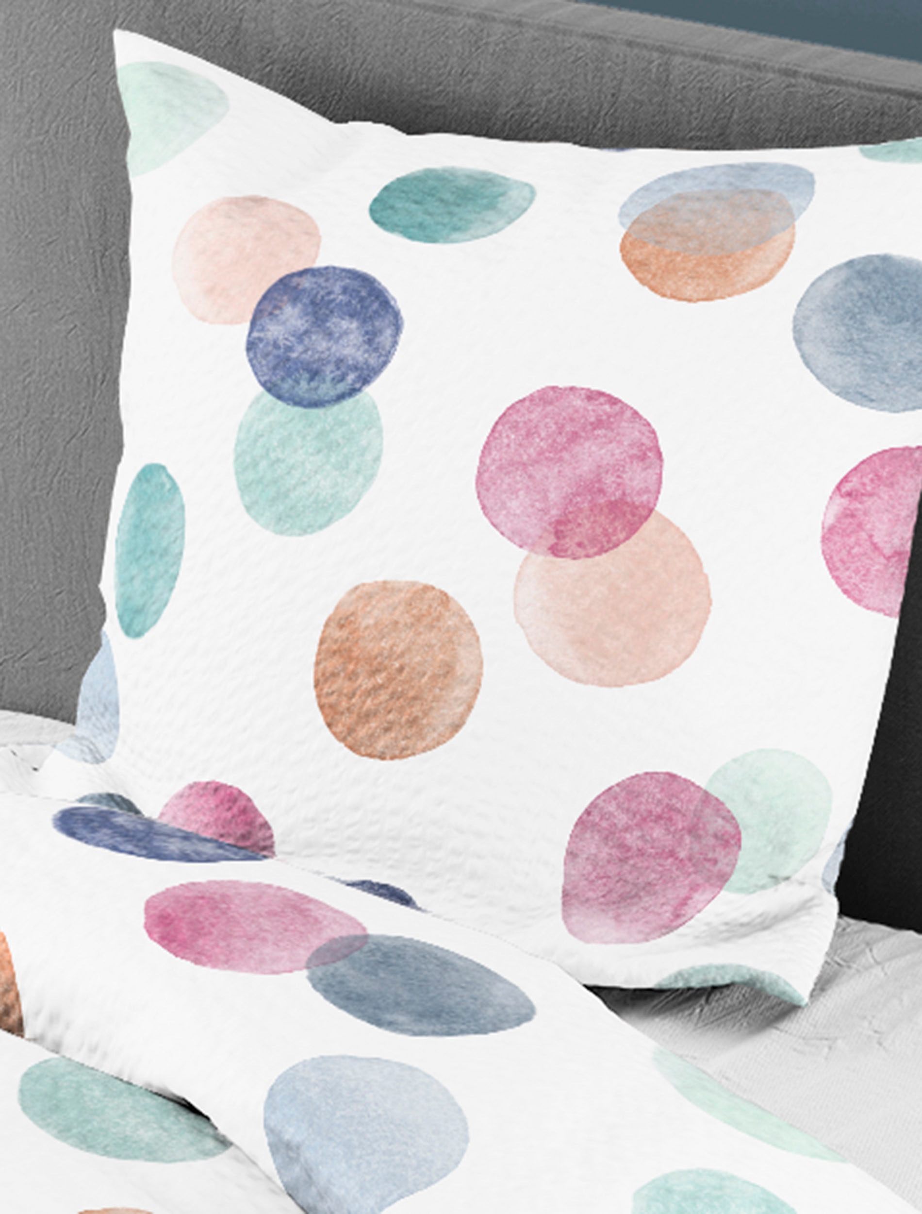 Thumbnail - BIERBAUM Bettwäsche "4072" 2 Stk. Seersucker, 100 % Baumwolle, bügelfrei