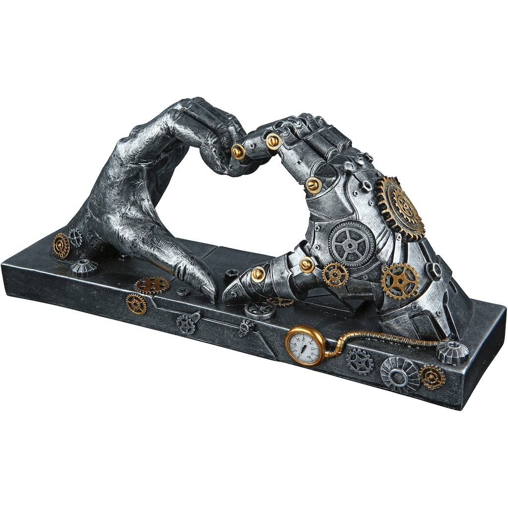 Casablanca by Gilde Dekofigur »Skulptur Steampunk Hand, silber«