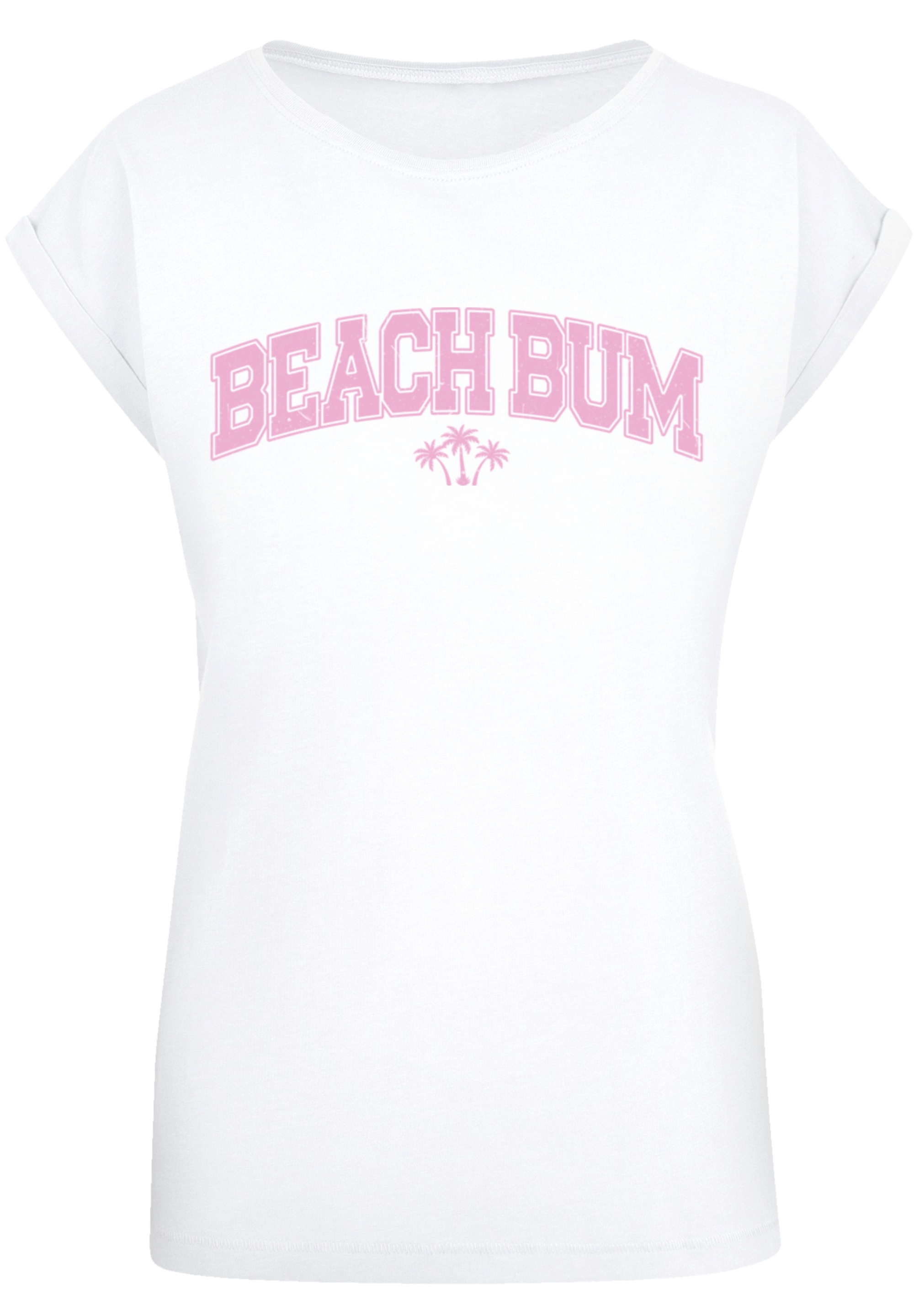 F4NT4STIC T-Shirt »Beach Bum Summer Varsity Retro«, Premium Qualität
