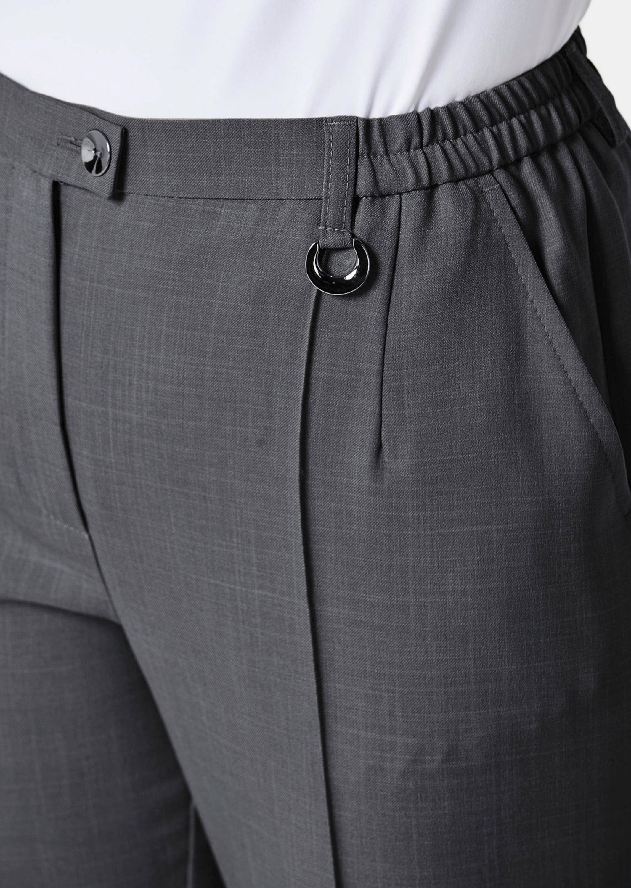 GOLDNER 2-in-1-Hose »Hose Anna Knitterarme Hose Anna mit SilverFresh-Ausrüstung«