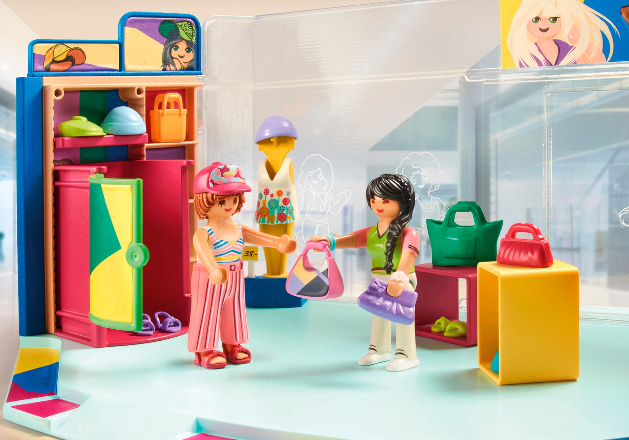 Playmobil® Konstruktions-Spielset »Fashion Store (71534), My Life«, (76 St.), Made in Europe