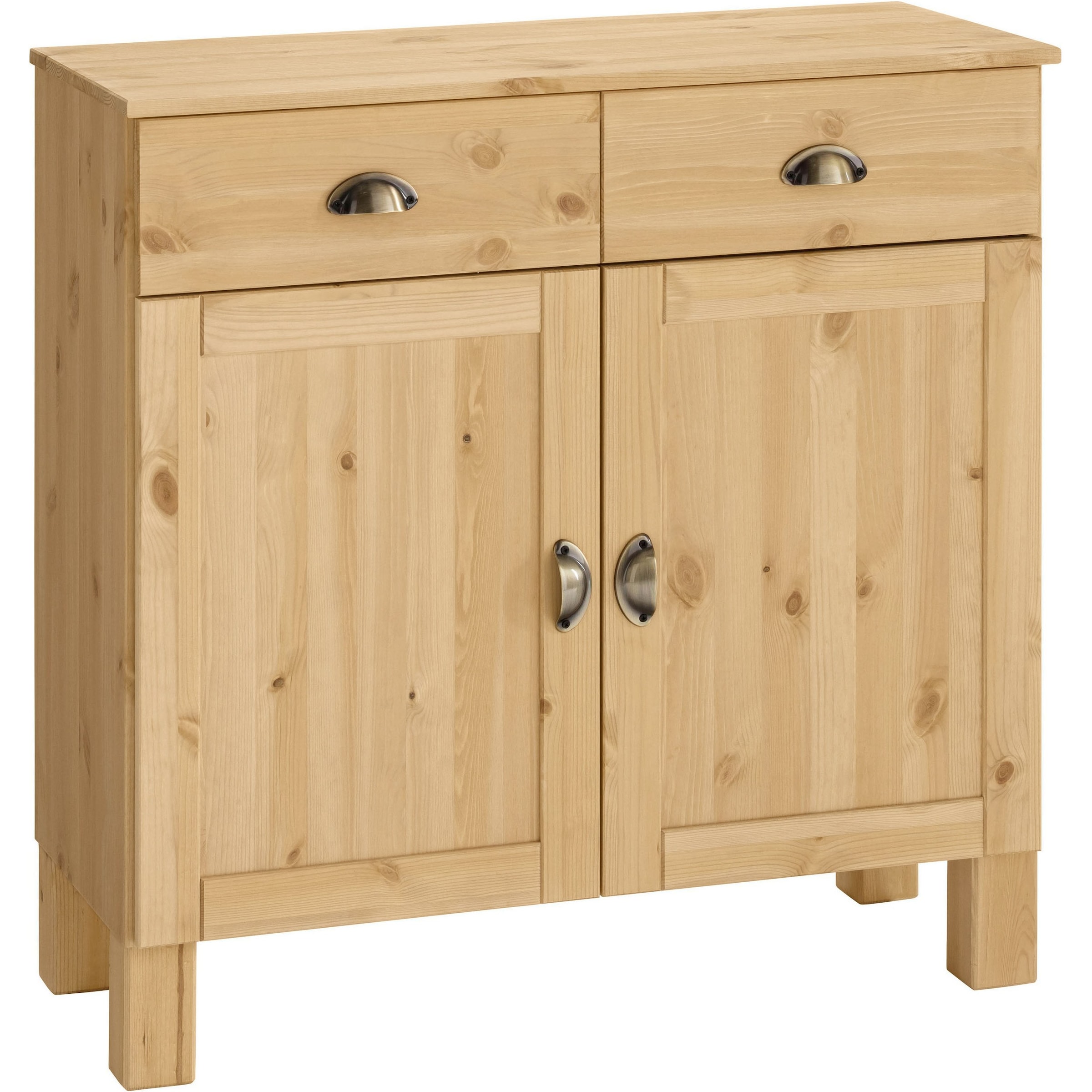 Home affaire Unterschrank »Oslo« 85 cm breit, 38 cm tief, als Sideboard nutzbar, 2 Türen, 2 Schubladen
