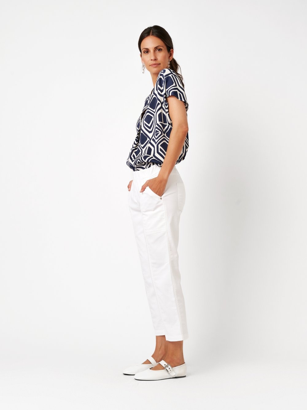 TONI 3/4-Hose  mit Stretch