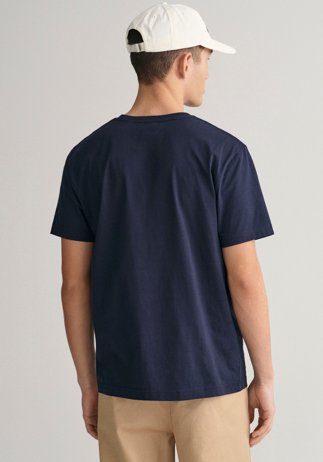 Gant T-Shirt "T-Shirt SLIM SHIELD V-NECK T-SHIRT 1er Pack" günstig online kaufen