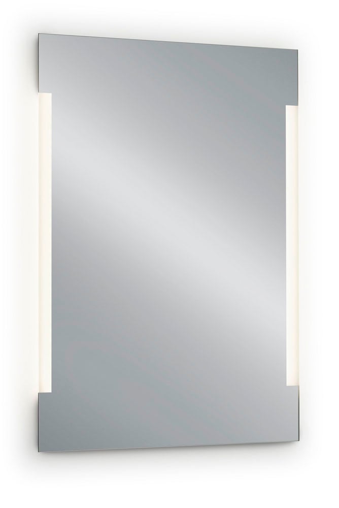 MIRRORS AND MORE LED-Lichtspiegel »Lucy«, (1 St.), zwei LED-Lichtstreifen, rechteckige Form