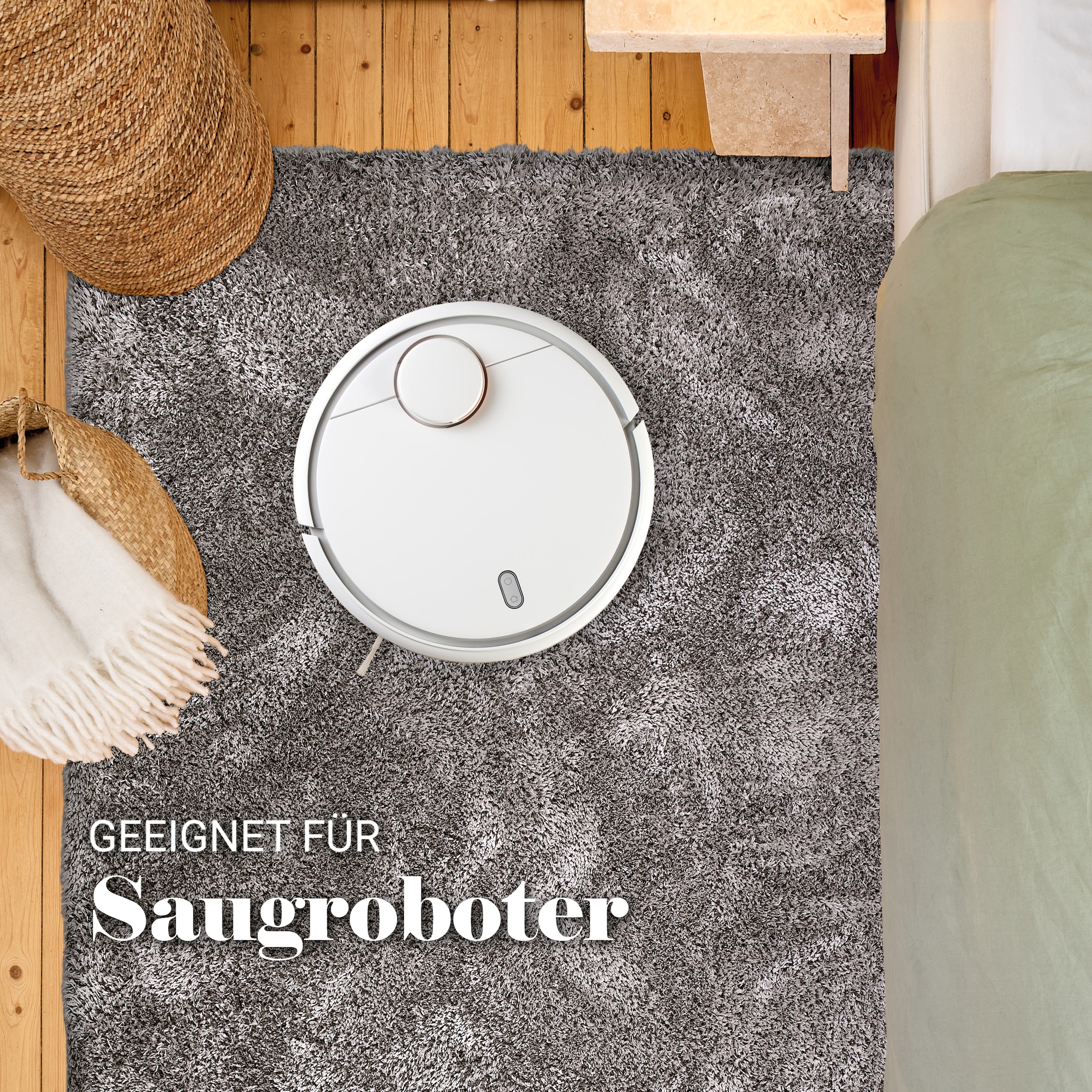 ASTRA Hochflor-Teppich »Paulie 250«, rechteckig, 25 mm Höhe, weicher Langflor, Shaggy, Wohnzimmer, Schlafzimmer