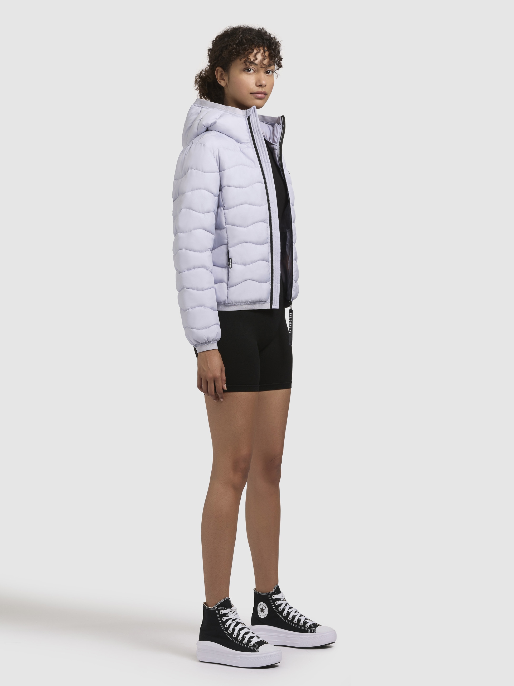khujo Steppjacke »NARGO«, mit Kapuze