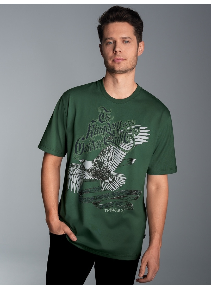 Trigema T-Shirt "TRIGEMA T-Shirt mit großem Adler-Printmotiv" günstig online kaufen