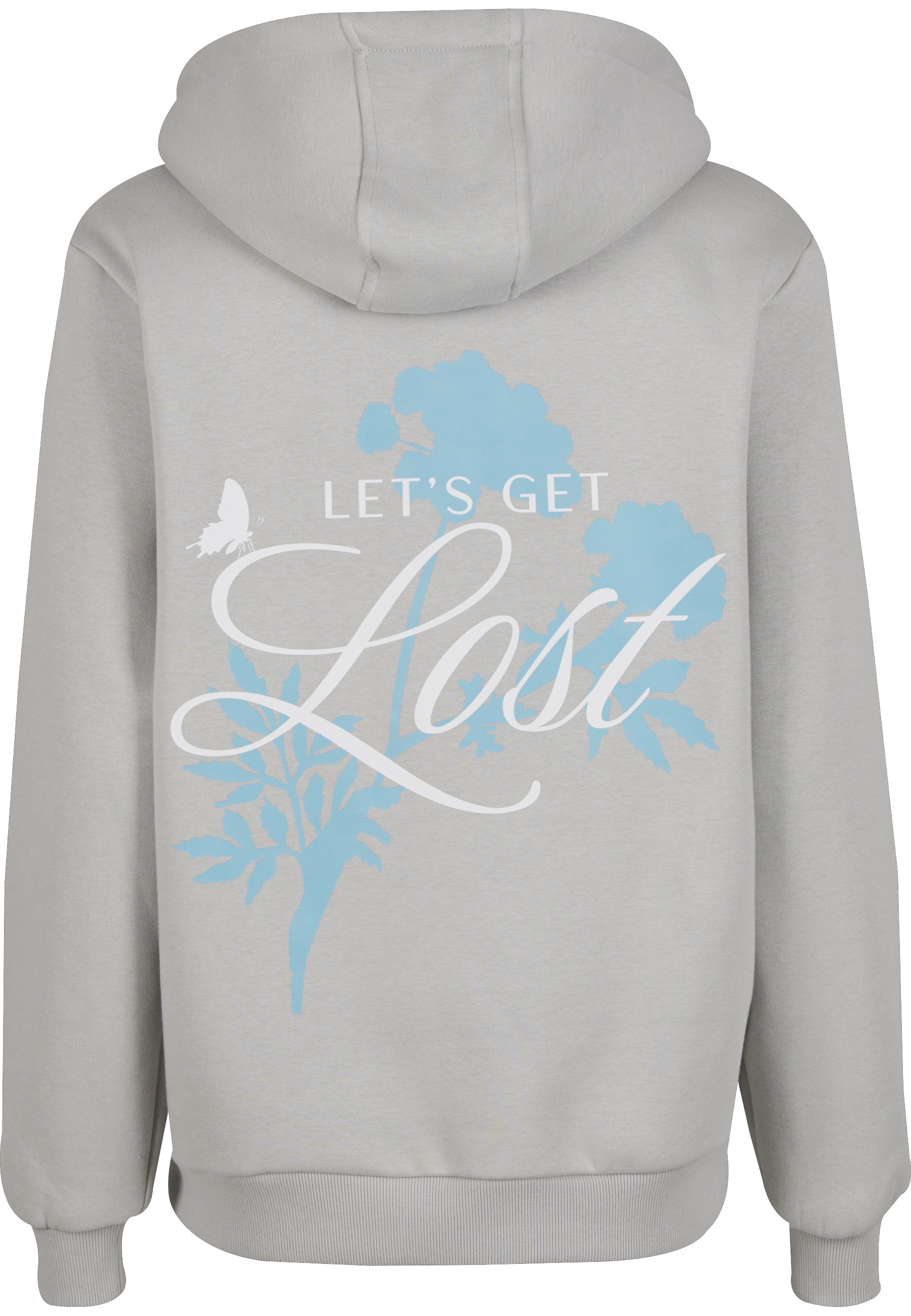 Miss Tee Kapuzensweatshirt "Miss Tee Lost Flowers Ladies Fluffy Hoody" günstig online kaufen