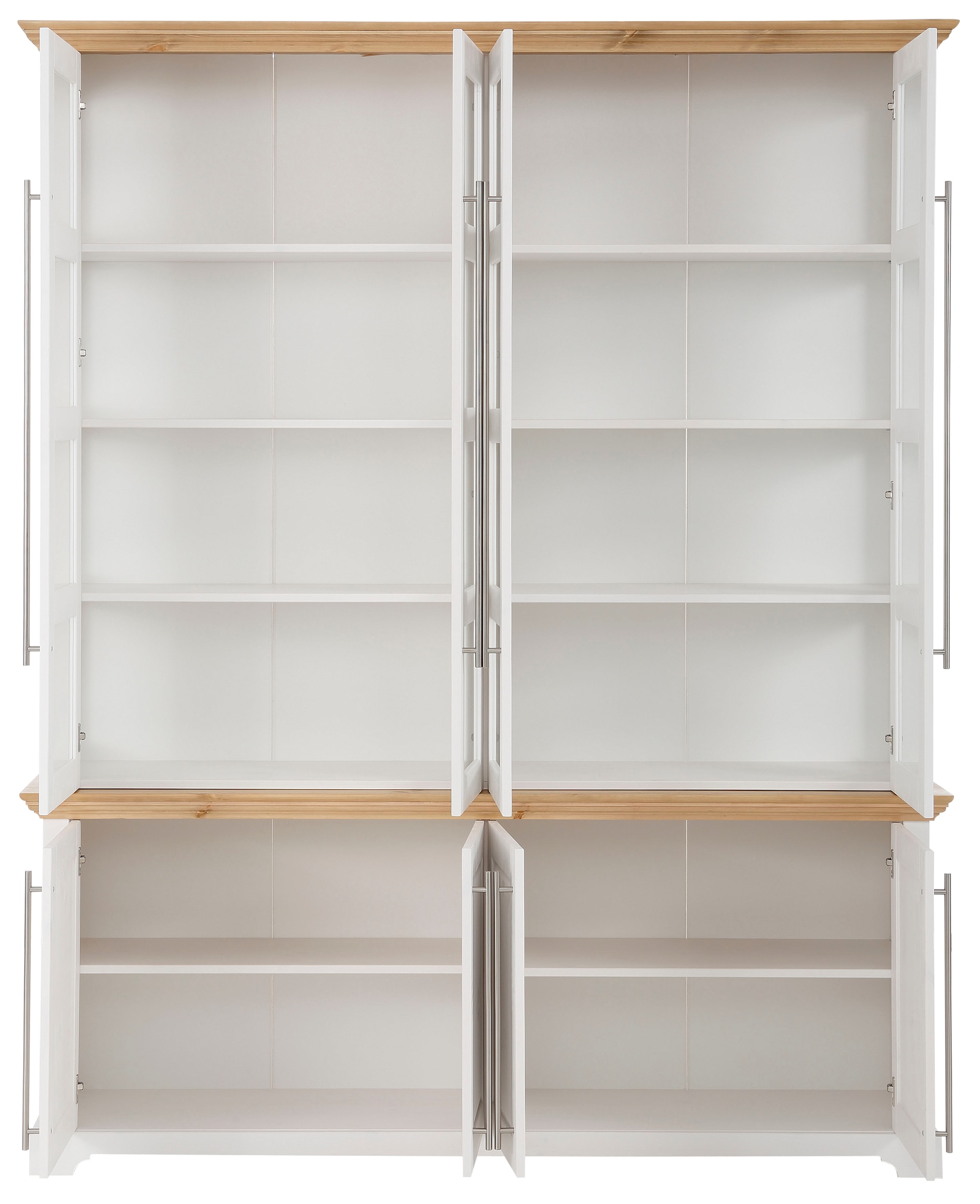 Home affaire Vitrine »Meliss«, aus massiver Kiefer, FSC® Breite 171 cm