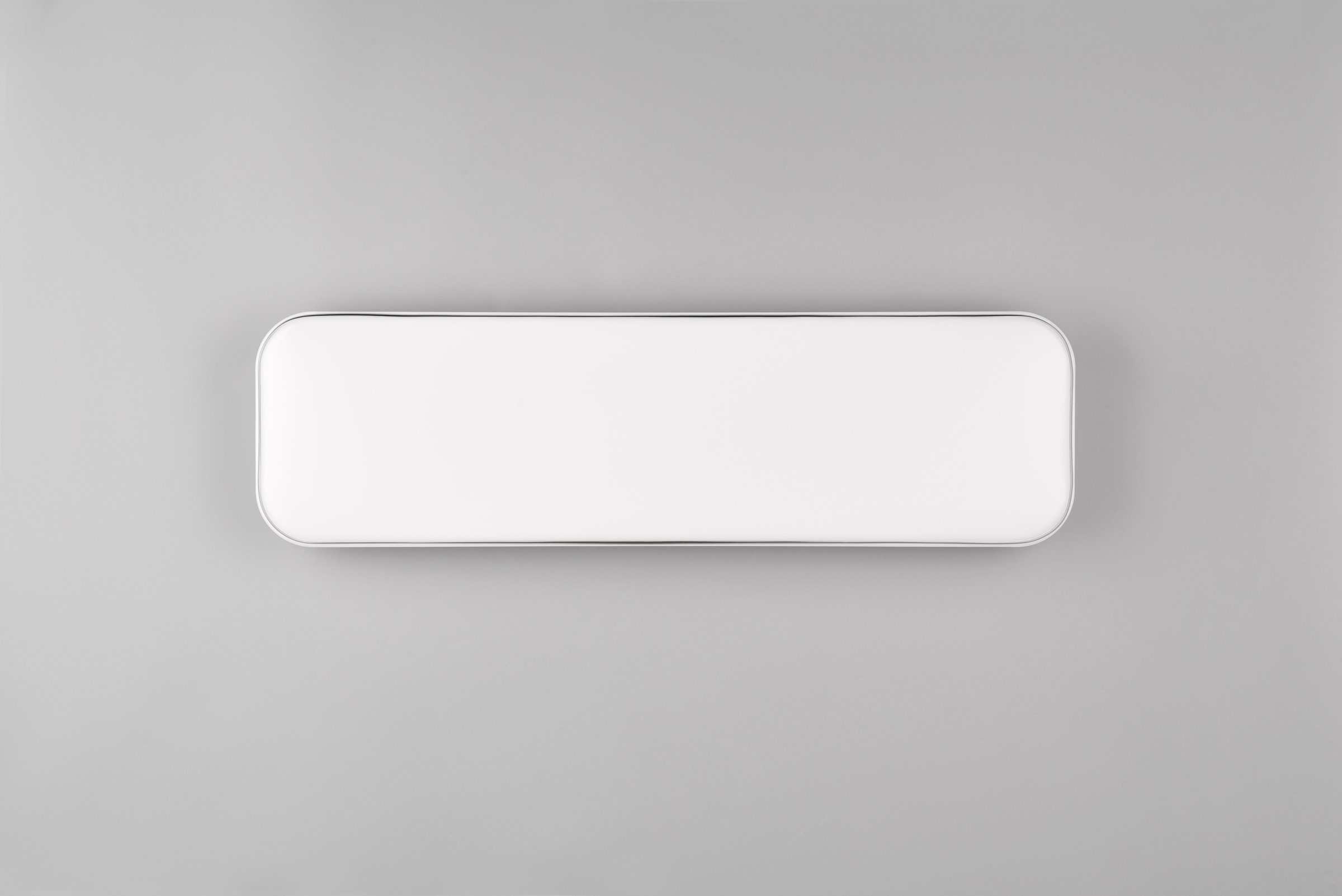 REALITY Leuchten LED Deckenleuchte »BLANCA, elegant schlichte weiße LED Deckenlampe, 60x17 cm, warmweiß«, 1 flammig, Leuchtmittel LED-Board | LED fest integriert, 3-Stufen dimmbar über Wandschalter, Deckenlampe für Büro Flur Treppe